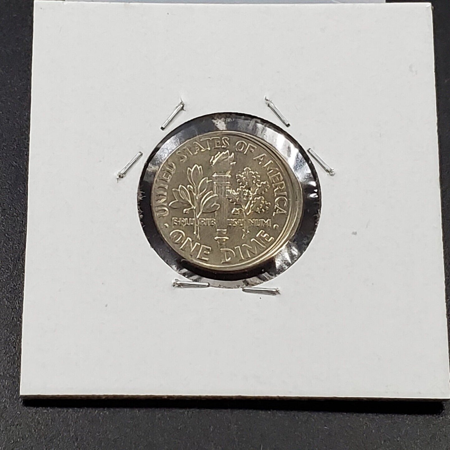2003 P Roosevelt Dime Coin Off Center Broadstrike with Brockadge CH AU
