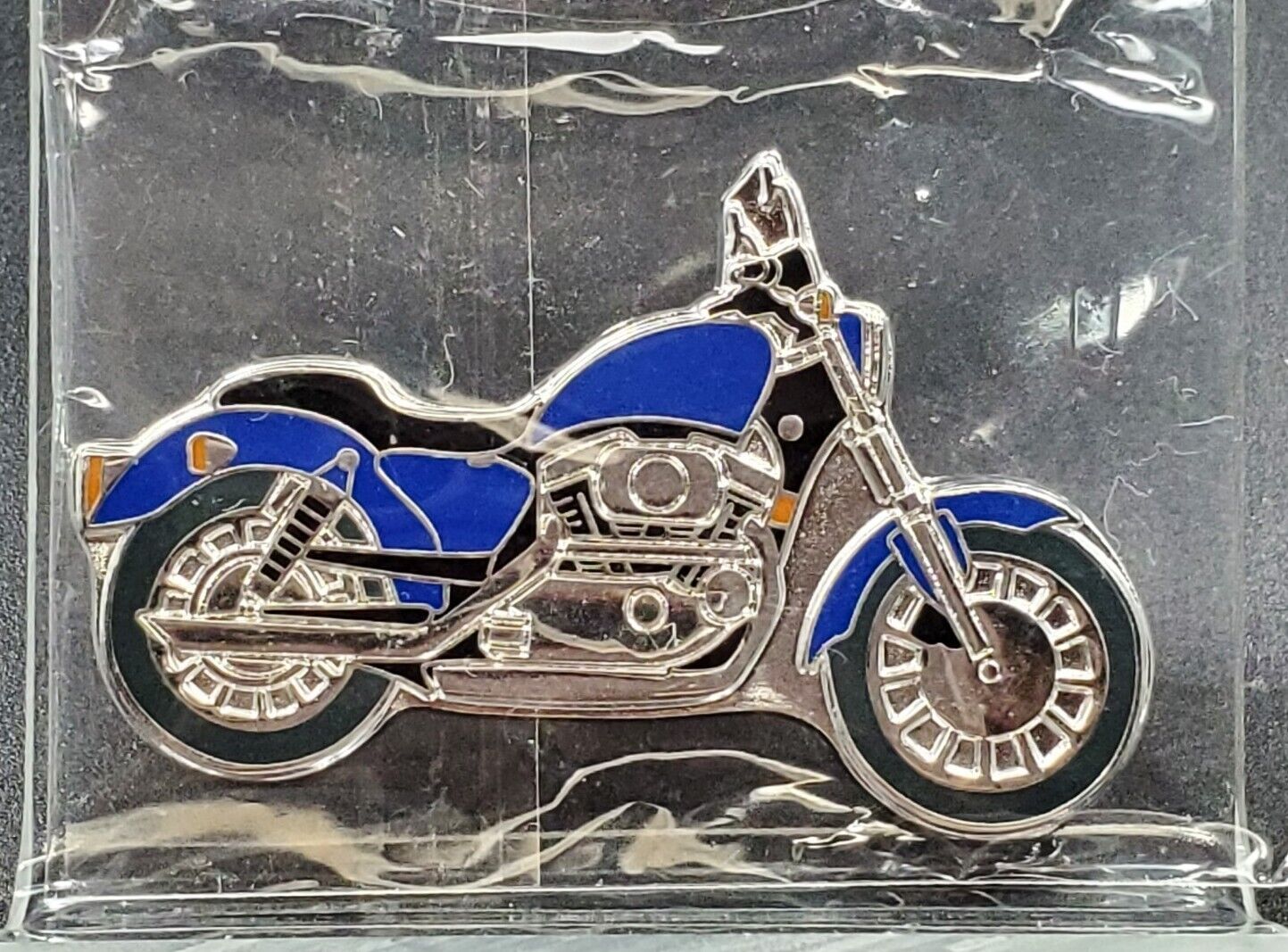 2007 SOMALIREPUBLIC Harley Davidson $1 Blue Thunder Motorcycle Coin