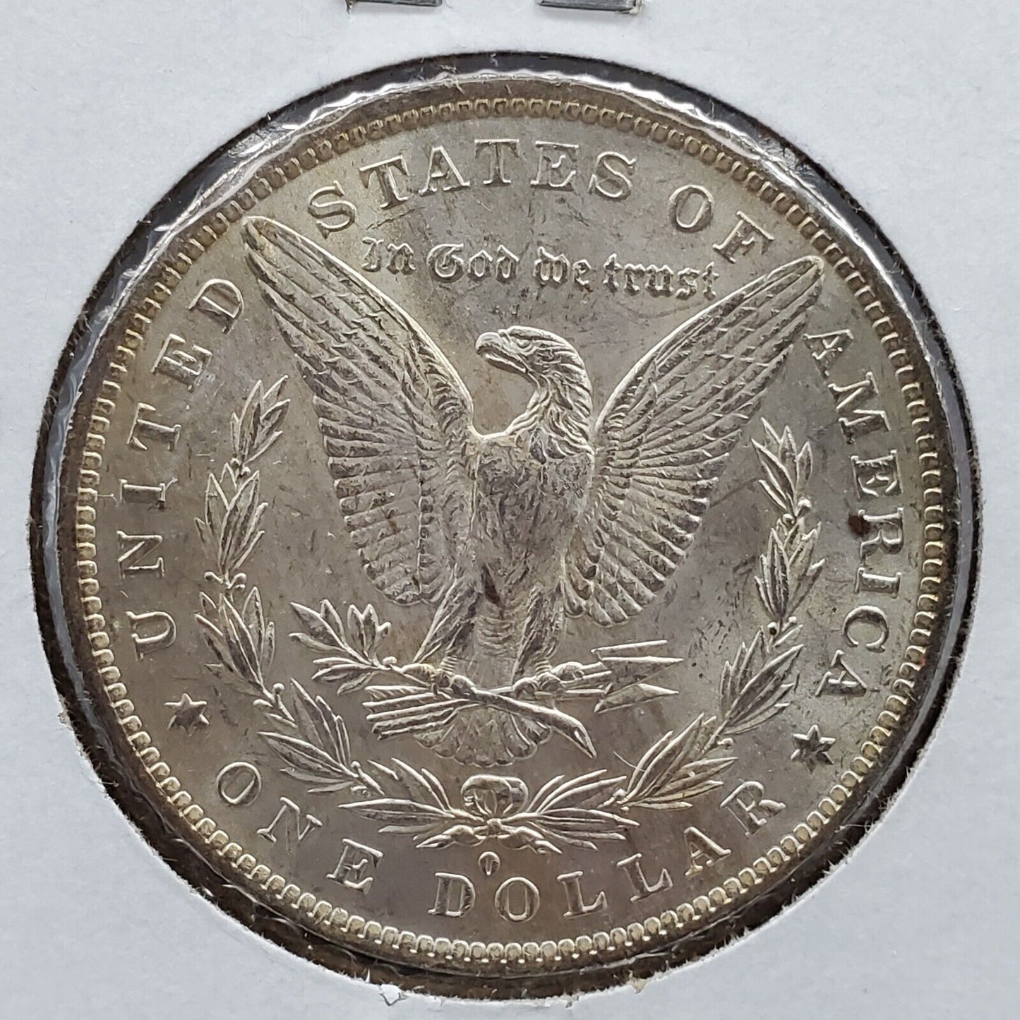 1884 O $1 Morgan Eagle Silver Dollar Coin Choice BU UNC Neat Toning Toner