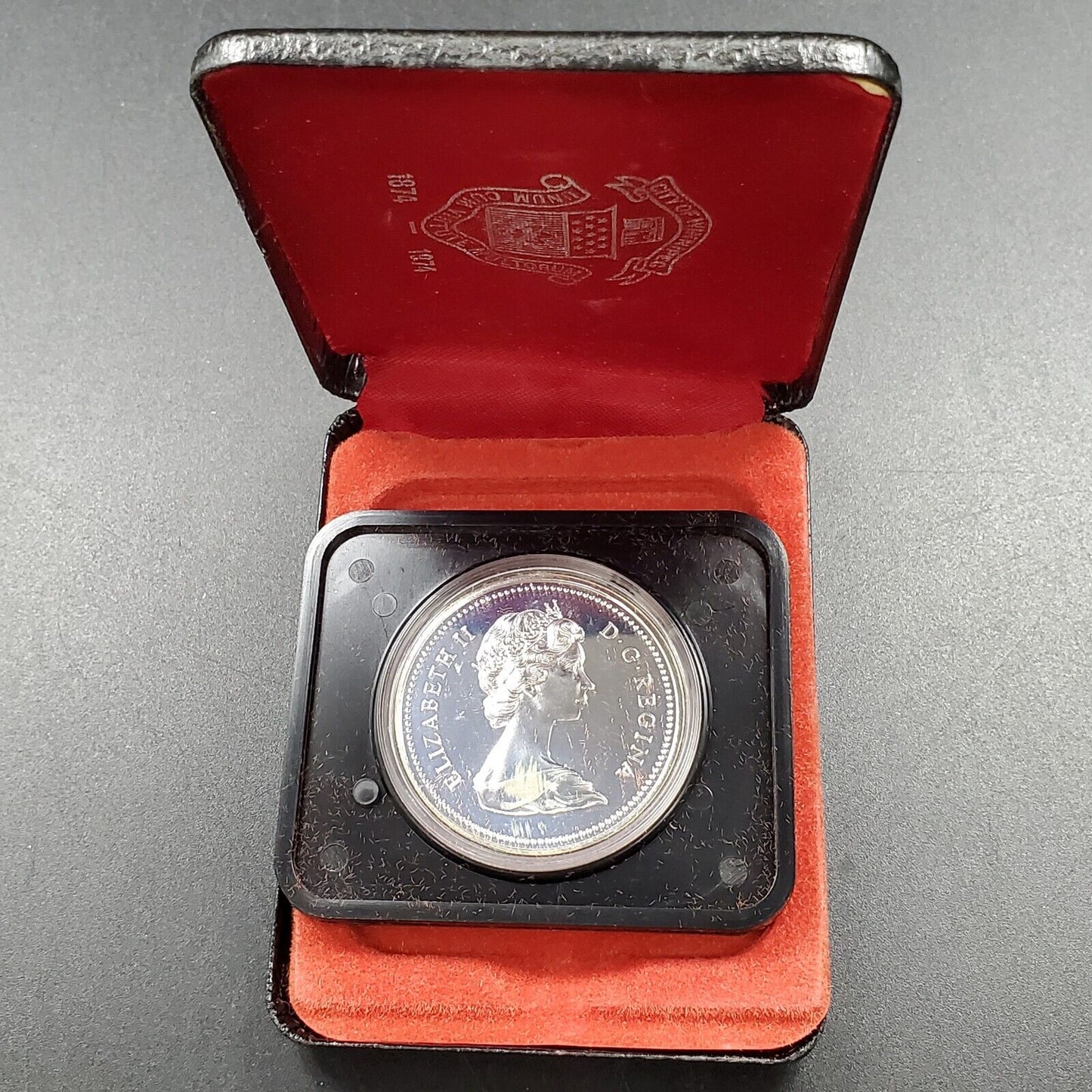 1974 Canada Silver Dollar Winnipeg Centennial 1874-1974