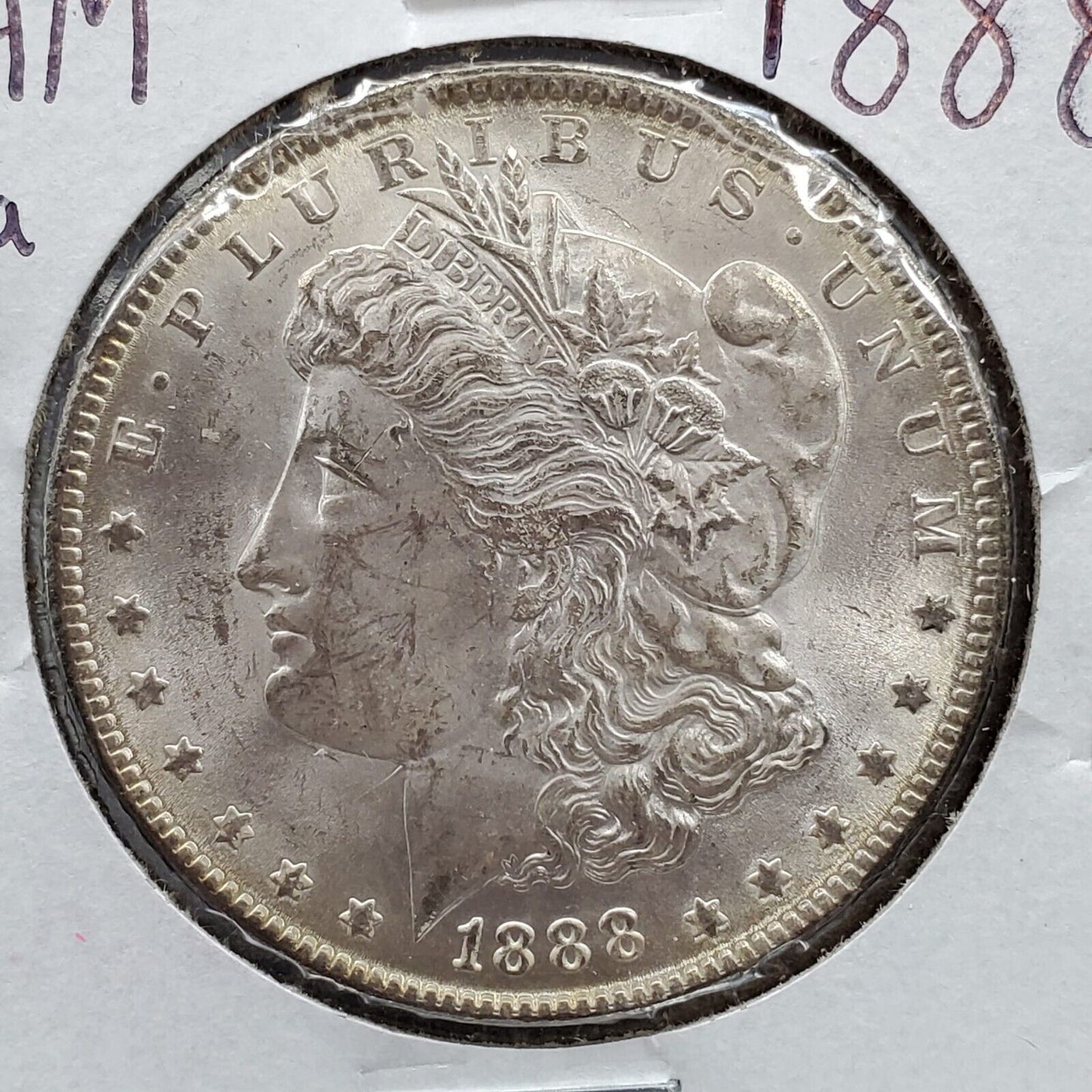 1888 P Morgan Silver Dollar Silver Coin BU UNC Vam 11a DDO Variety Top 100