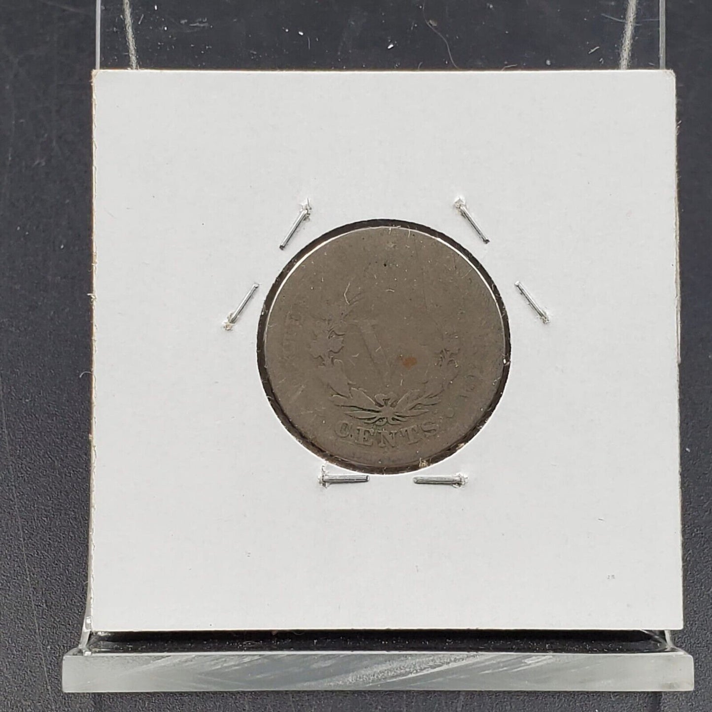 1884 P Liberty Head V Nickel Very Circulated Condition #2