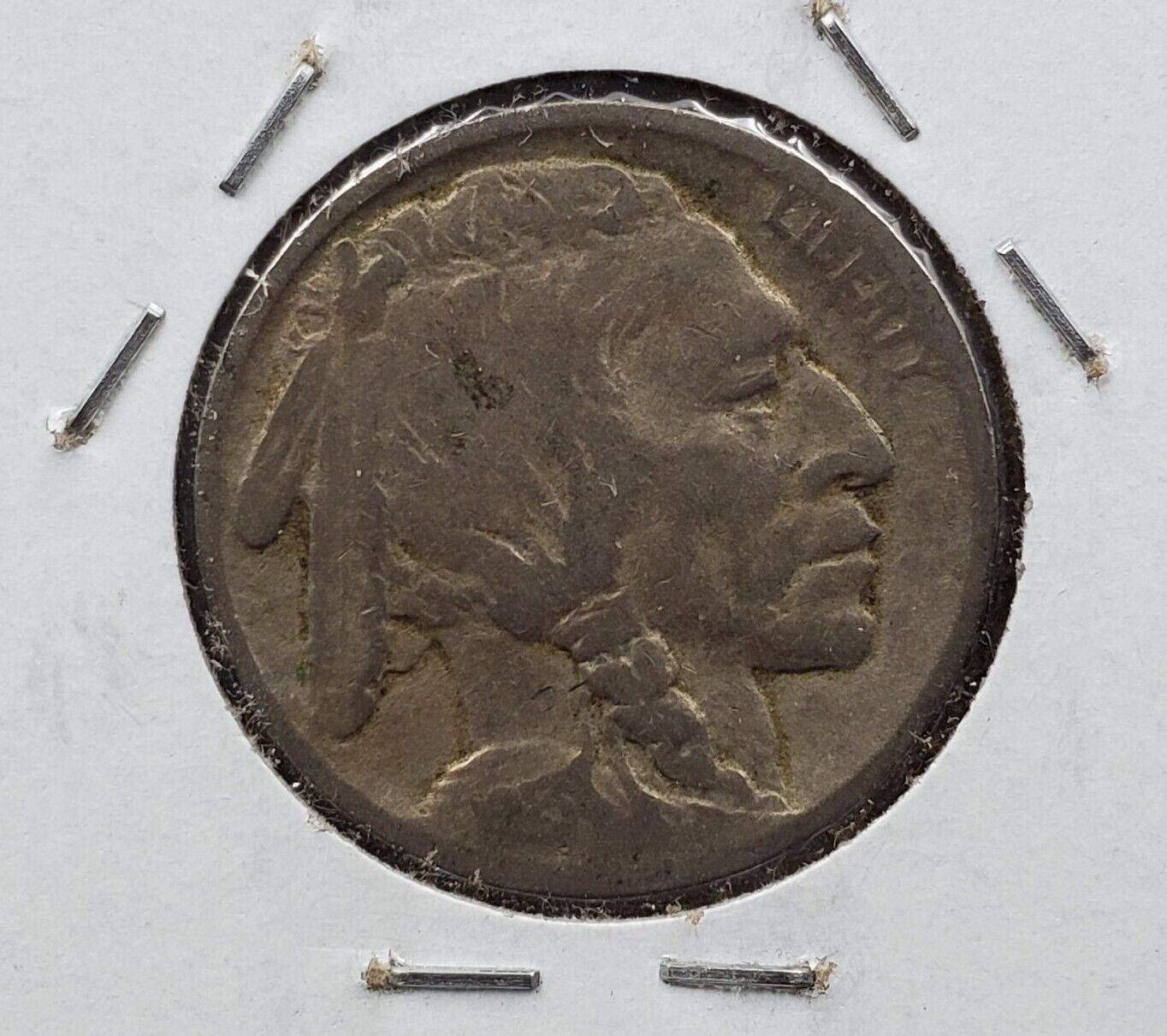 1913 P 5c Buffalo Indian Head Nickel Coin TYPE 1 Choice AG About Good / Good