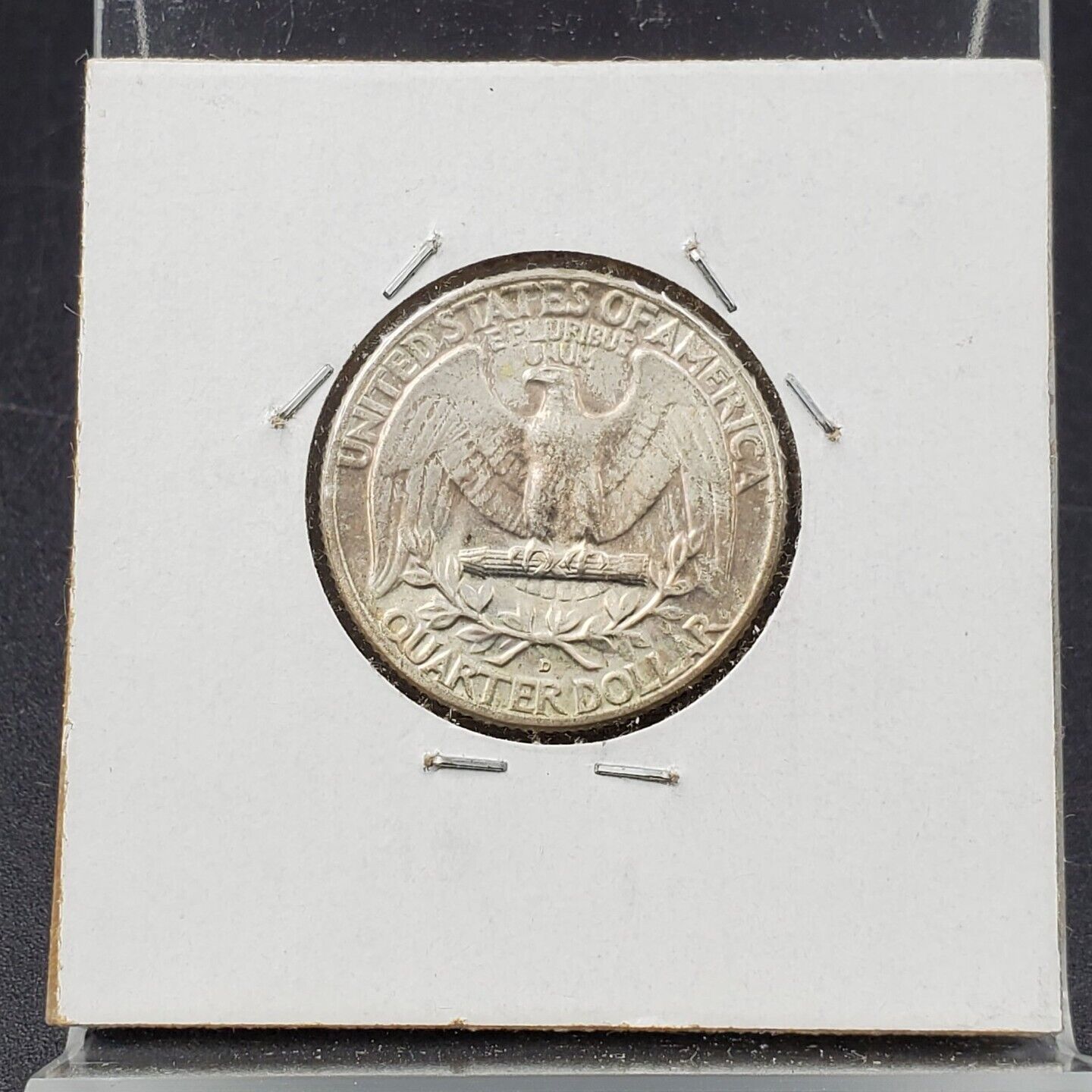 1960 D 25C Washington Quarter Coin BU UNC