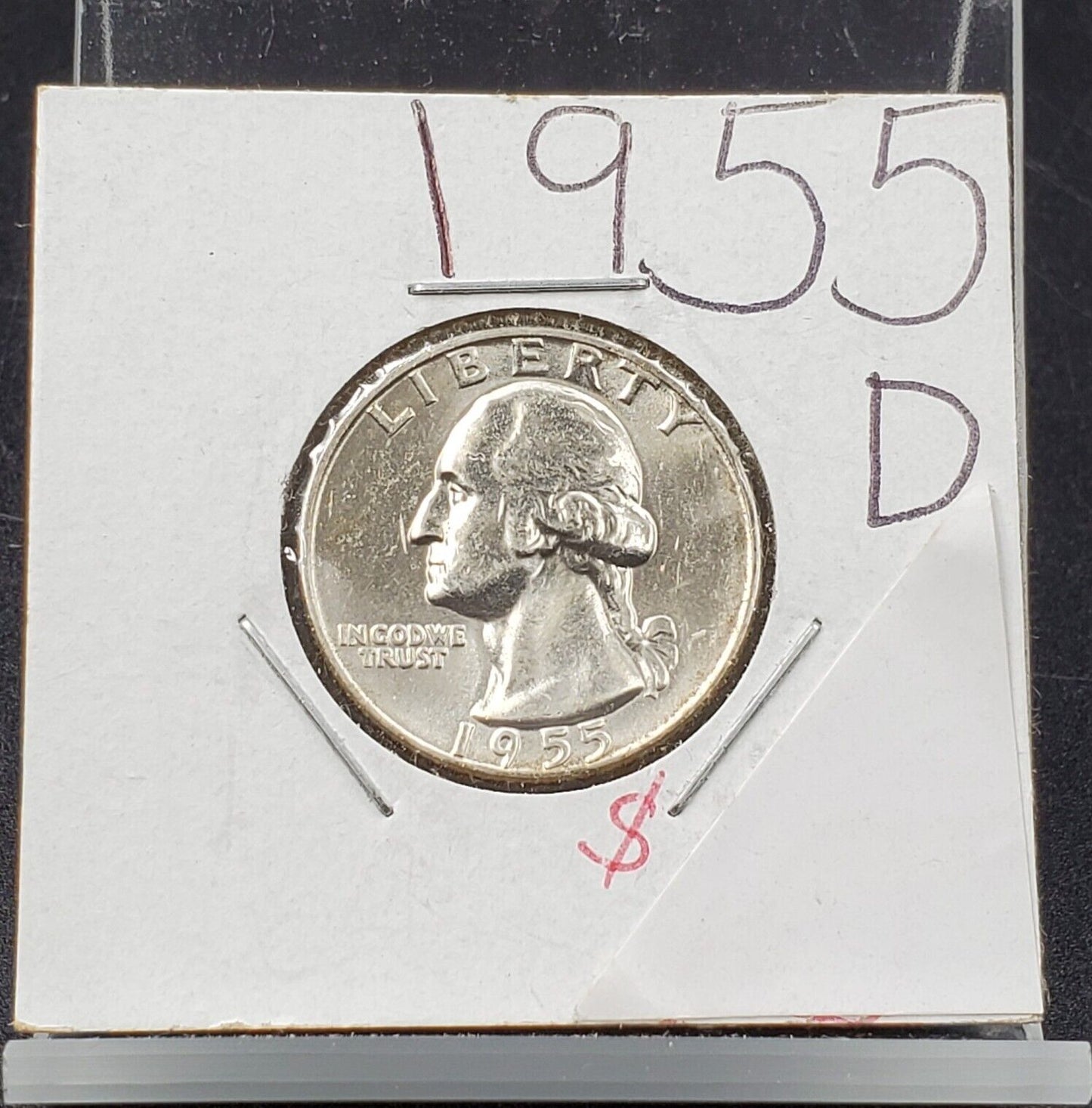 1955 D Washington Silver Quarter Coin Choice / Gem BU UNC