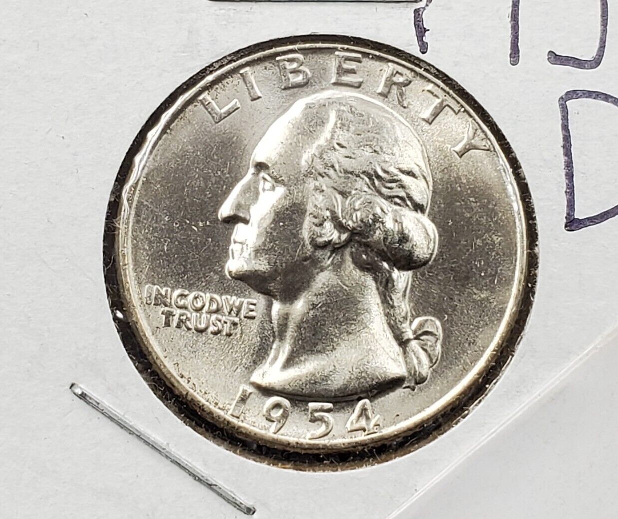 1954 D Washington Silver Quarter Coin Choice / Gem BU UNC