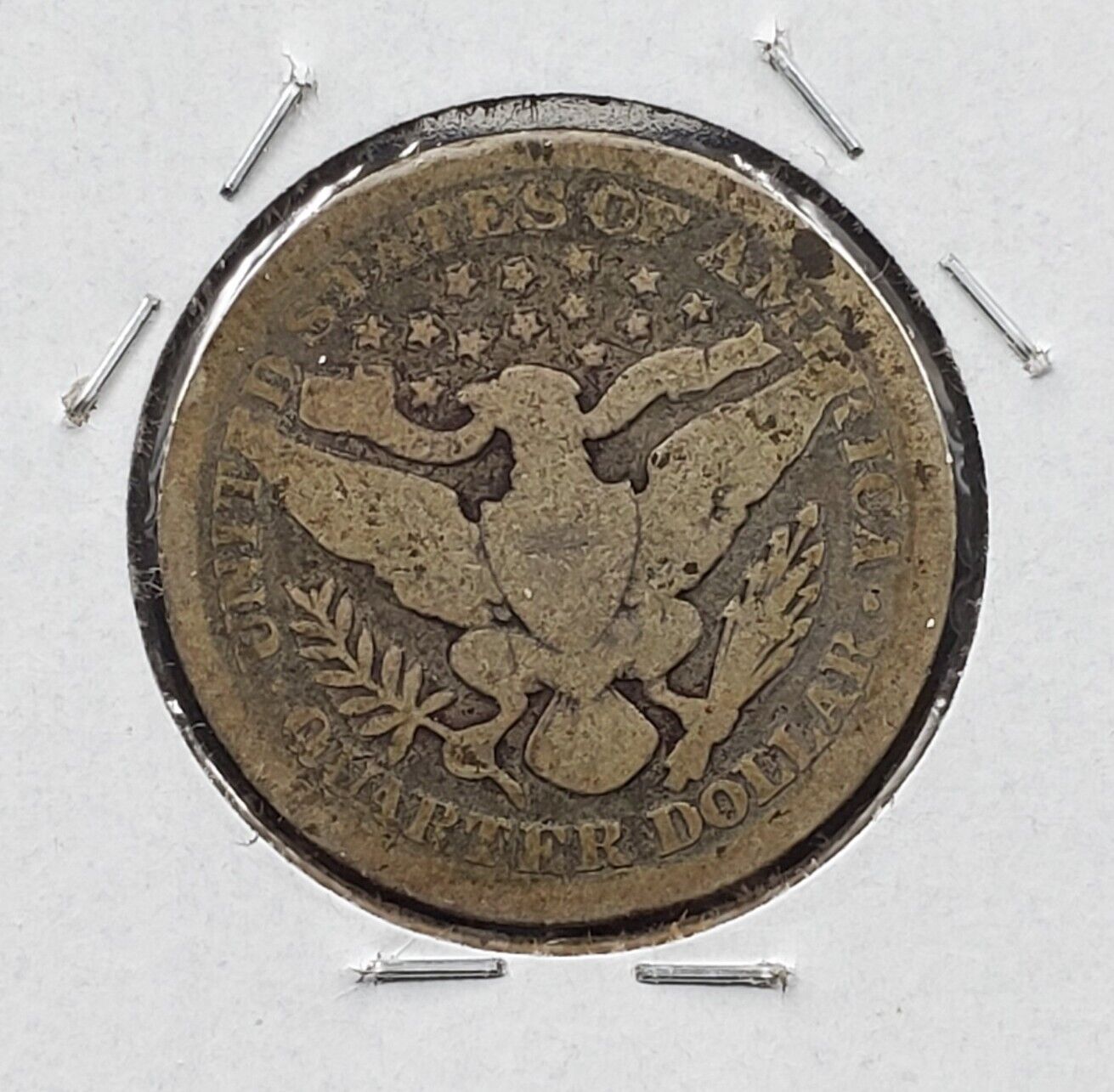 1895 P Barber Silver Quarter Coin Choice AG About Good