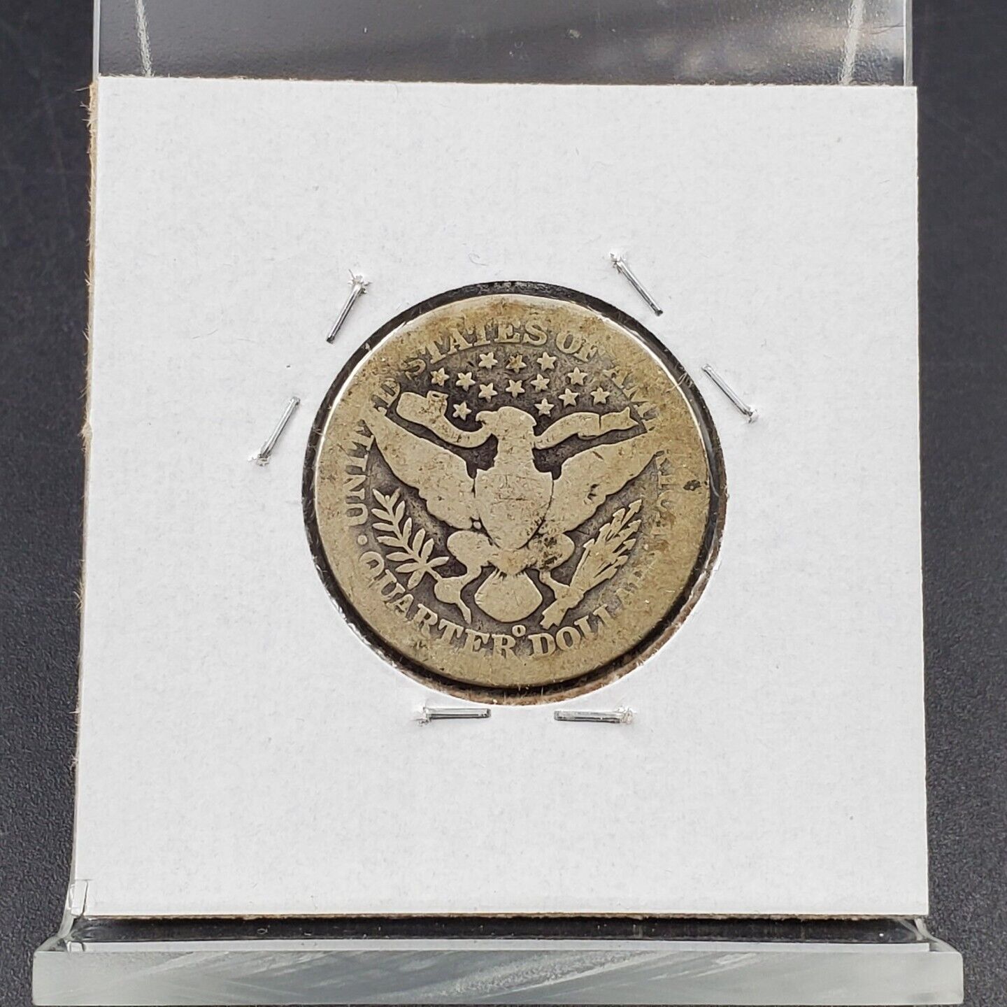 1899 O 25C Barber Silver Quarter Coin Coin AG About Good Circ