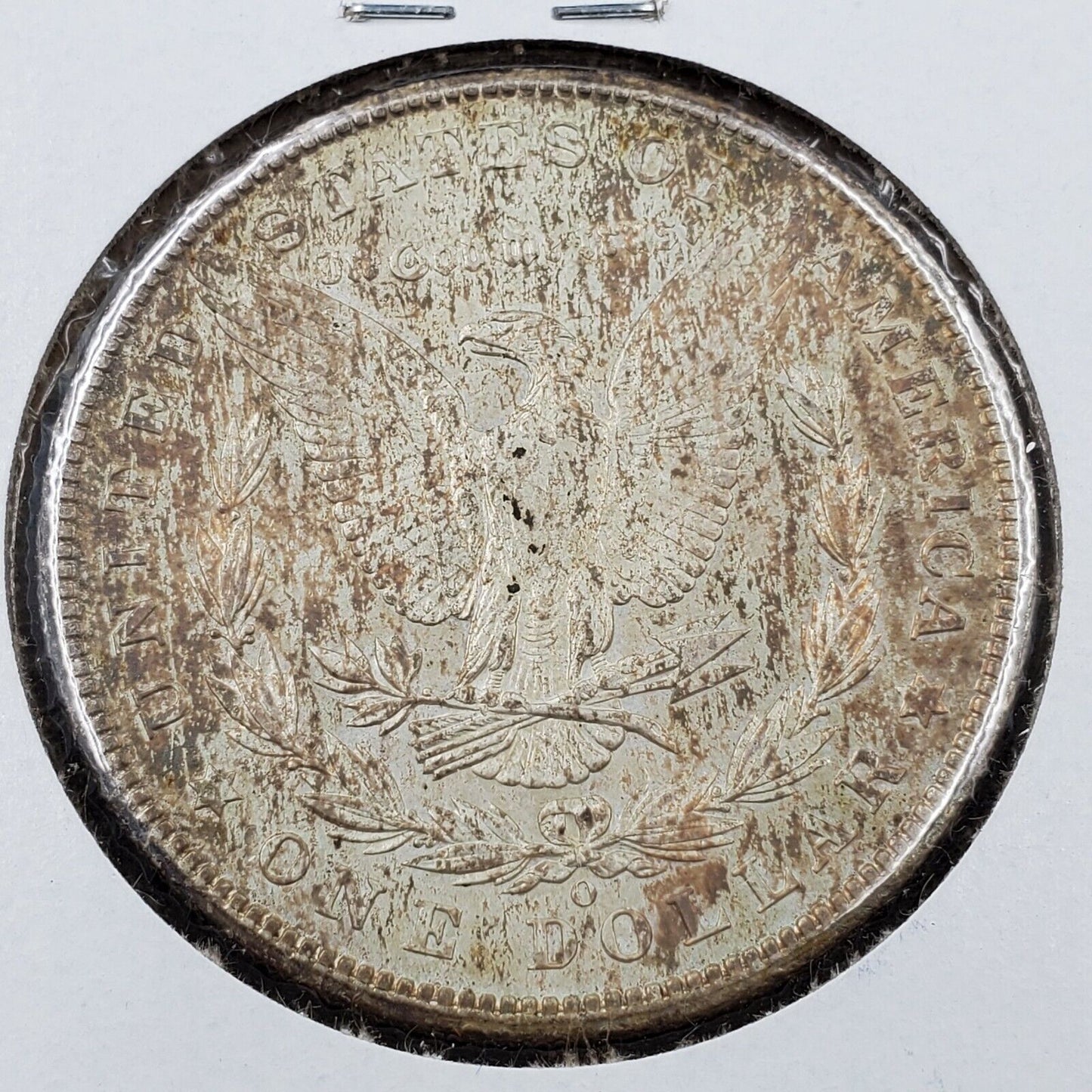 1902 O Morgan Silver Eagle Dollar $1 Coin CHOICE AU ABOUT UNC PQ Toning Toner