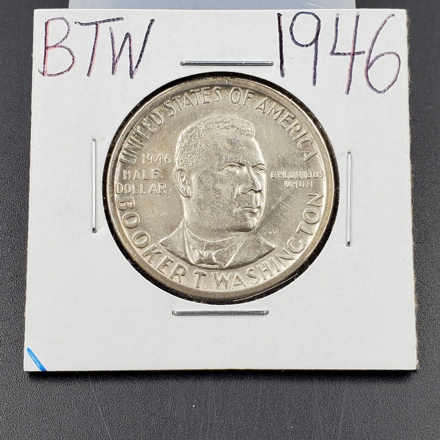 1946 P Booker T Washington Half Dollar Classic Commemorative Silver BU UNC NEW