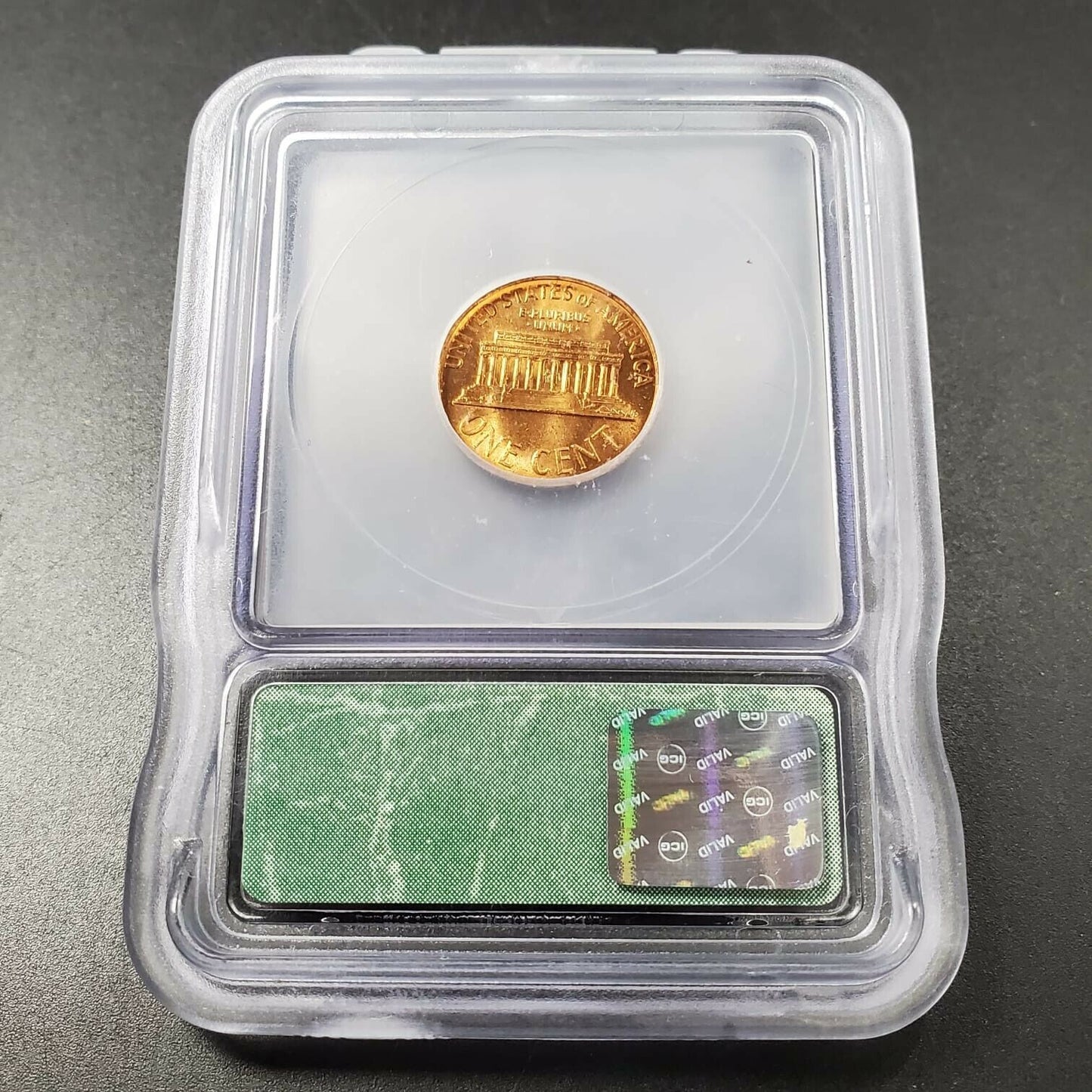 1967 P Lincoln Memorial Cent Penny Coin Vintage Retro ICG MS67 RD Red GEM BU