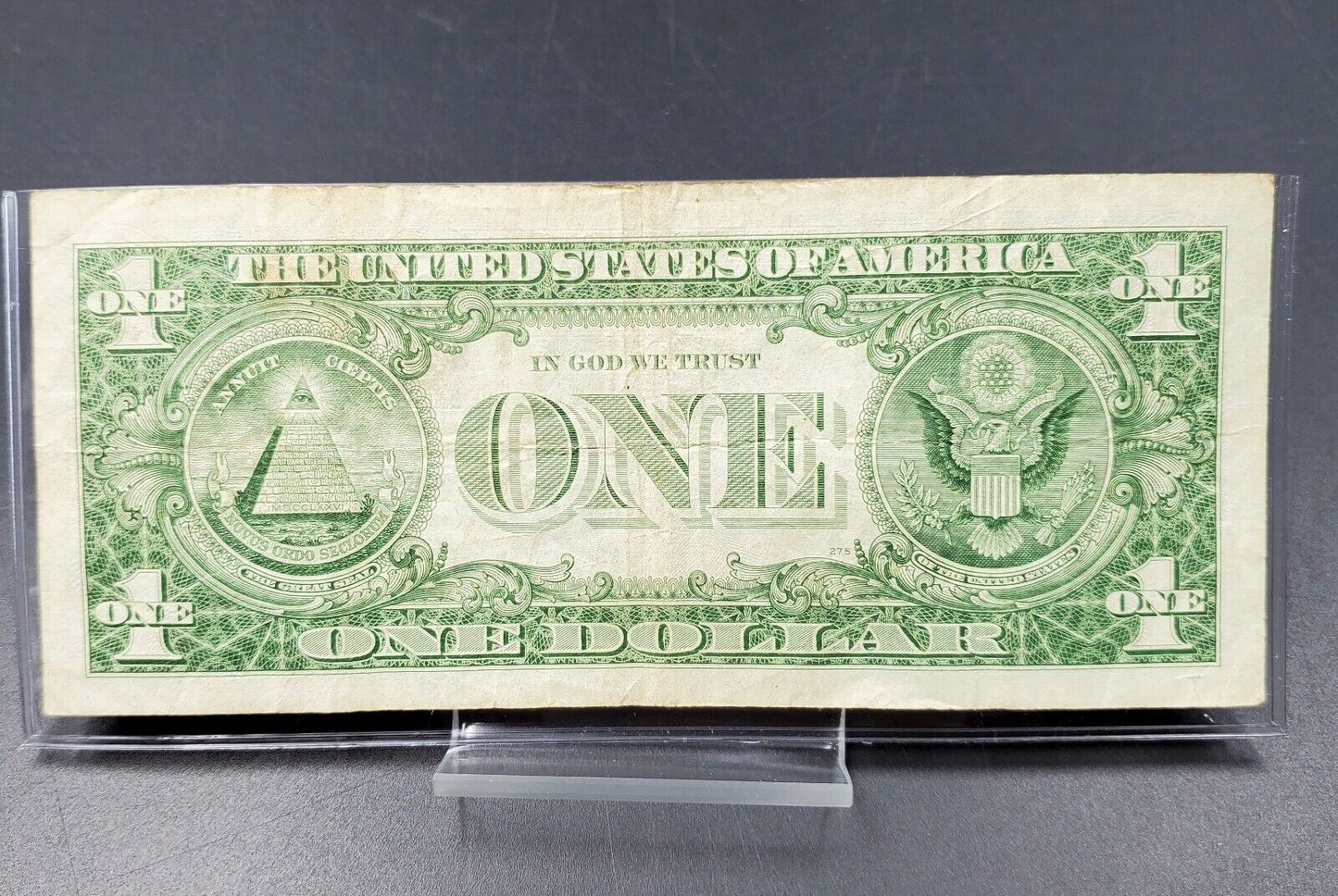 1957 $1 Silver Certificate US Blue Seal Note Bill Choice Fine / VF Very Fine