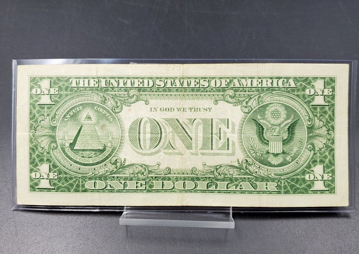 1957 $1 Silver Certificate US Blue Seal Note Bill Choice VF Very Fine / XF EF #3