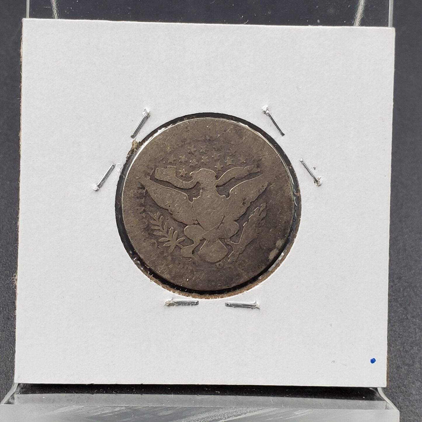 1895 O Barber Silver Eagle Quarter New Orleans Mint AG About Good Circ