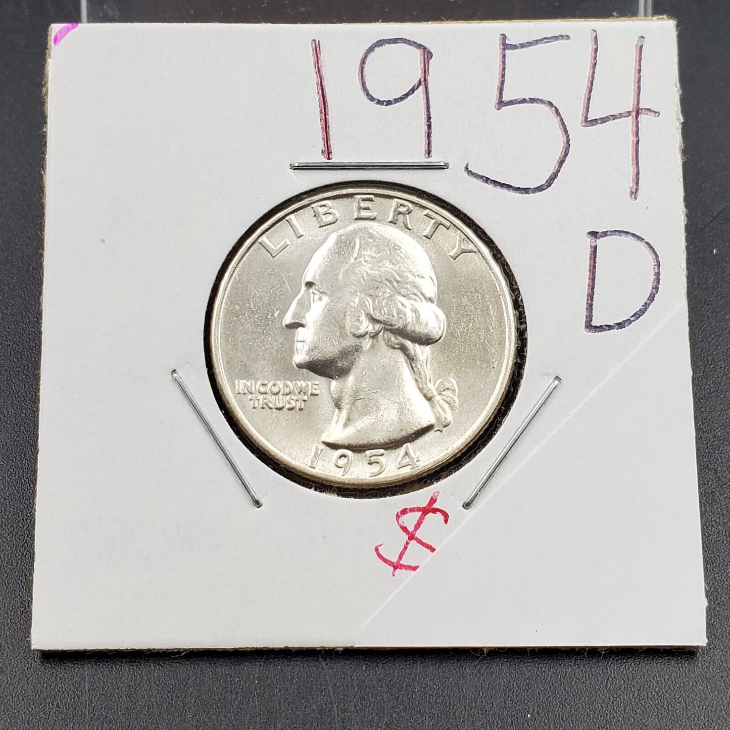 1954 D Washington Silver Quarter COIN Choice BU UNC Uncirculated