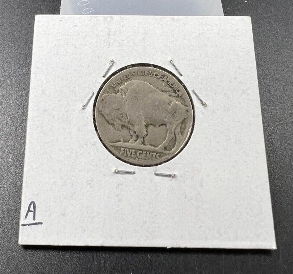 1923 S 5c Buffalo Indian Head Nickel Coin Good Circulated