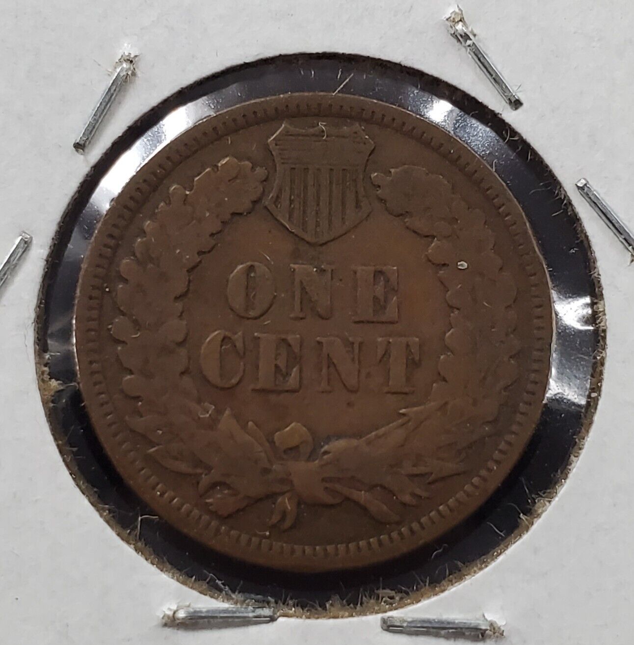 1909 P Indian Head 1c Penny Cent Coin Choice VG Very Good Circ Last Year of Type