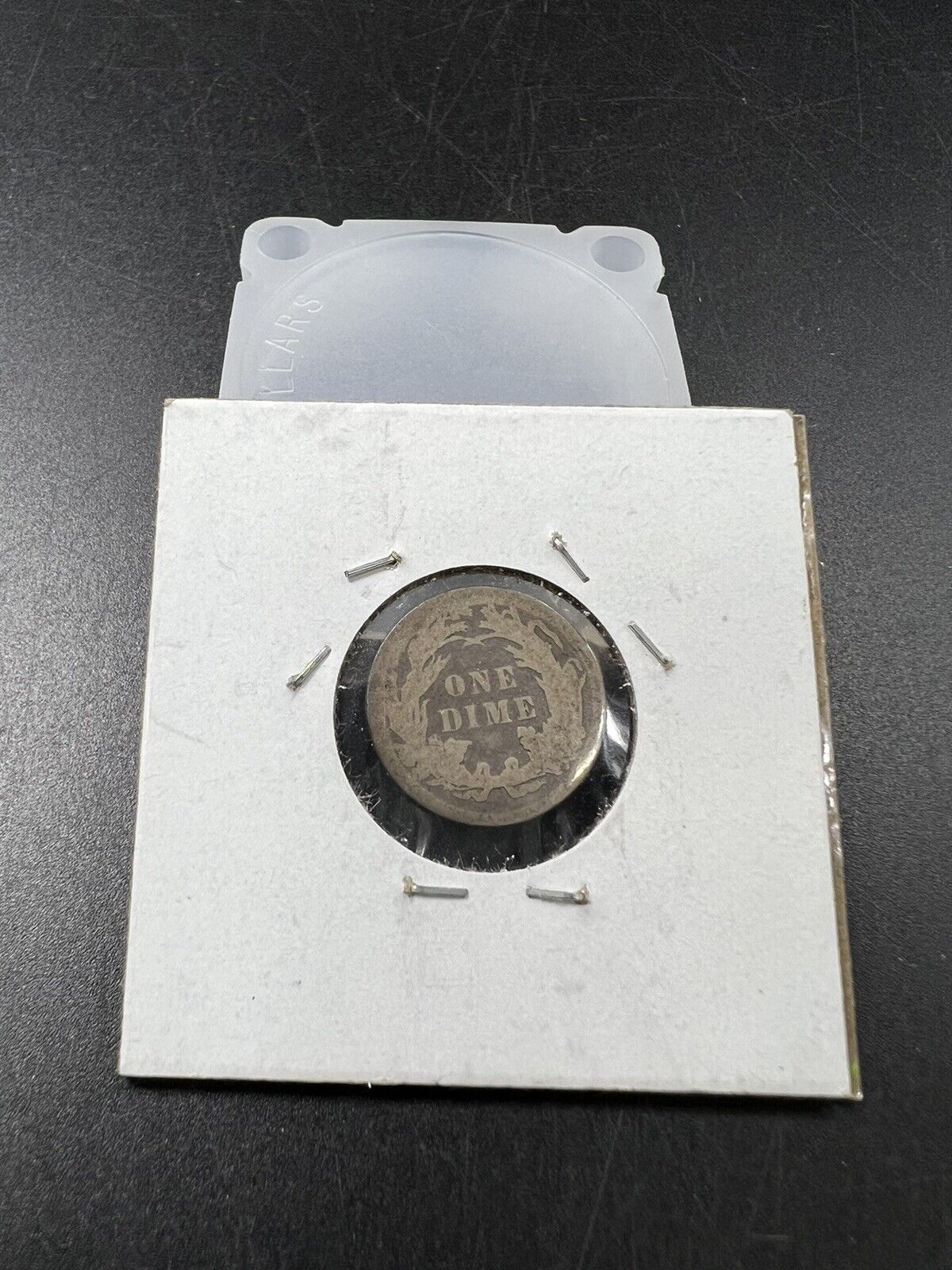 1889 Liberty Seated Silver Dime Coin Choice AG About Good 10c