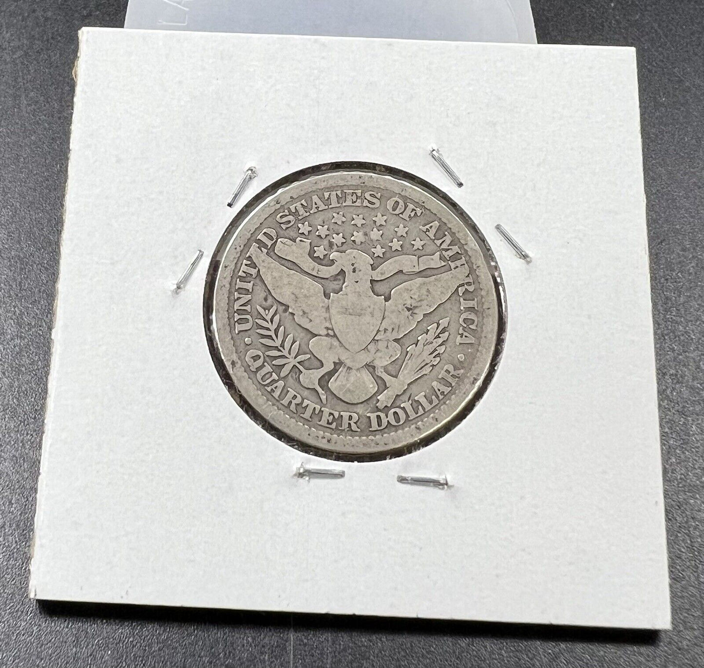 1899 P 25C Barber Silver Quarter Coin Choice Good Circ
