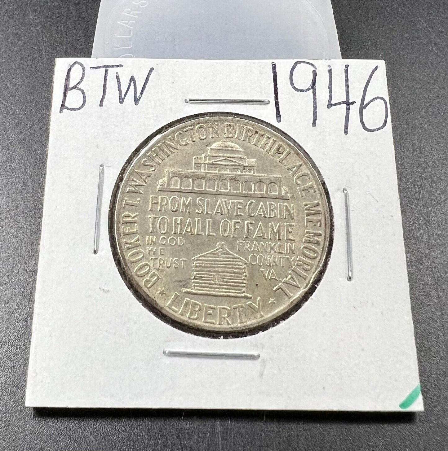 1946 Booker T Washington Half Dollar XF EF Extra Fine / AU