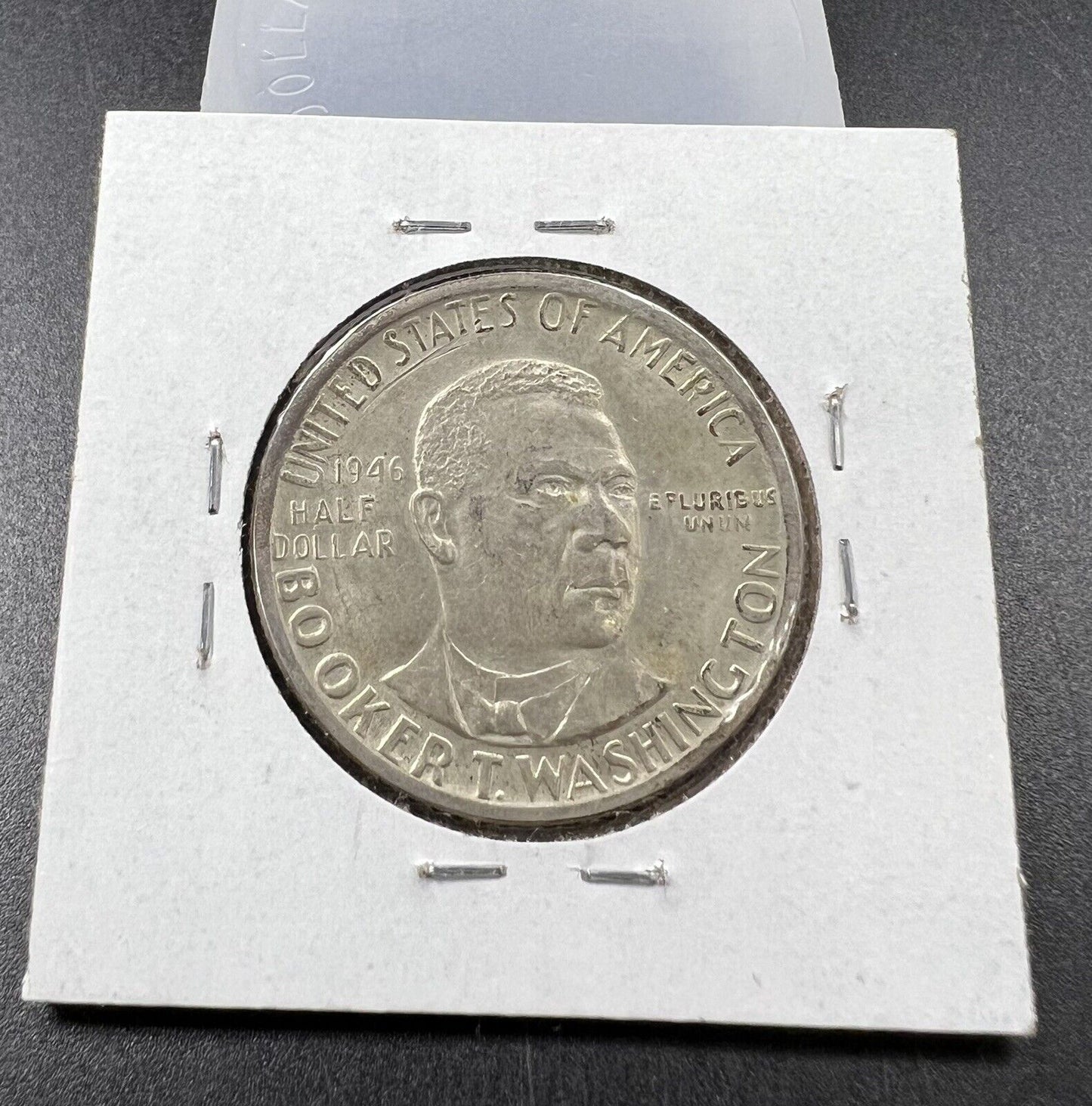 1946 Booker T Washington Half Dollar XF EF Extra Fine / AU