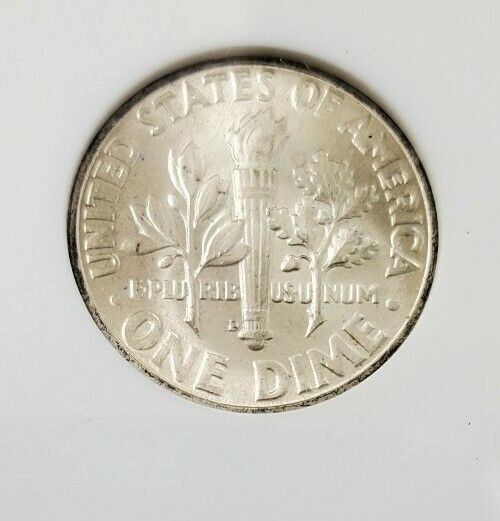 1946 D Roosevelt Silver Dime Coin Variety ANACS MS64 Breen-3700 DDR 008 DMR-017
