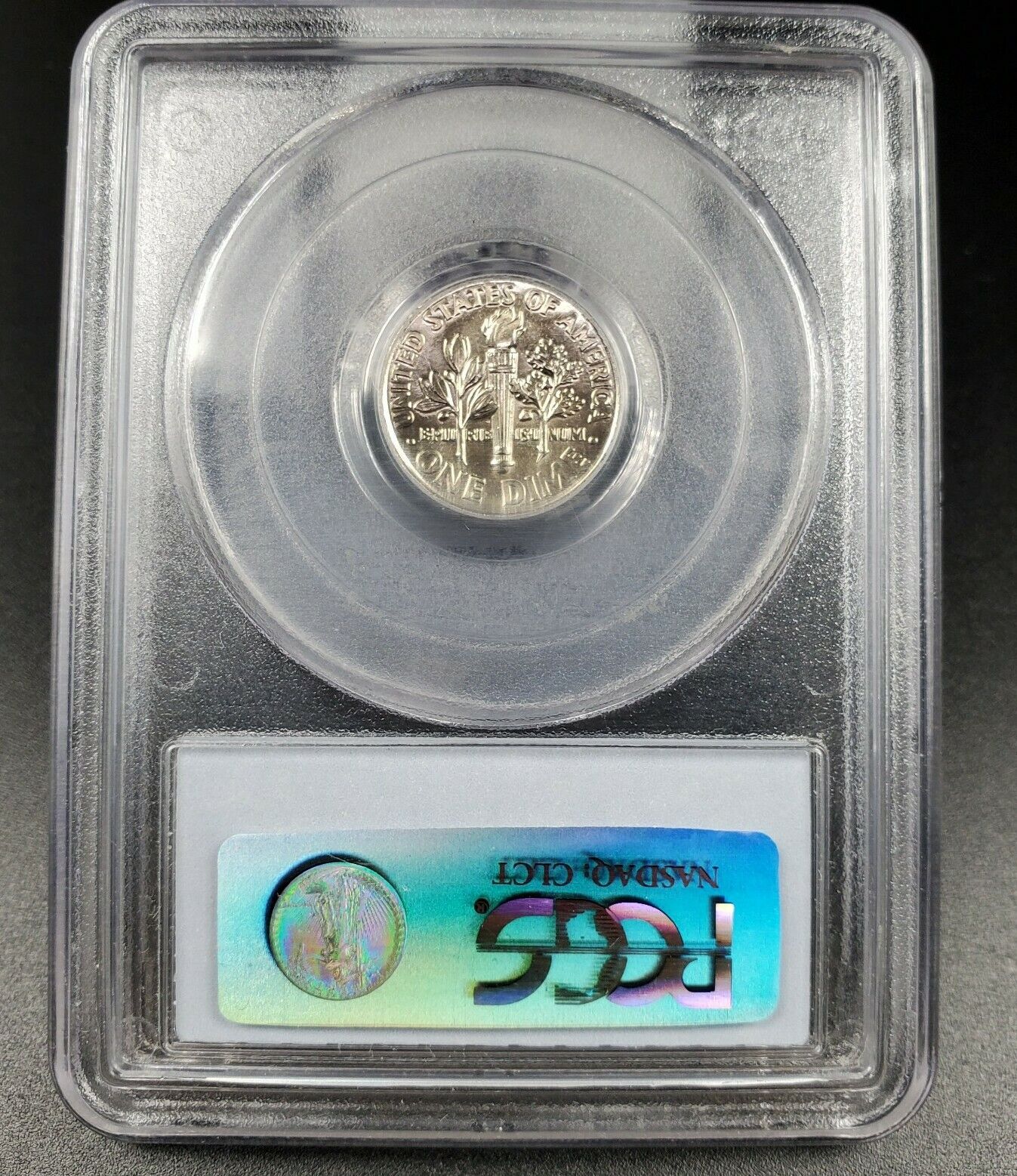 1996 D CLAD MINT SET ROOSEVELT DIME COIN MS67 PCGS GEM BU UNC NO TONING