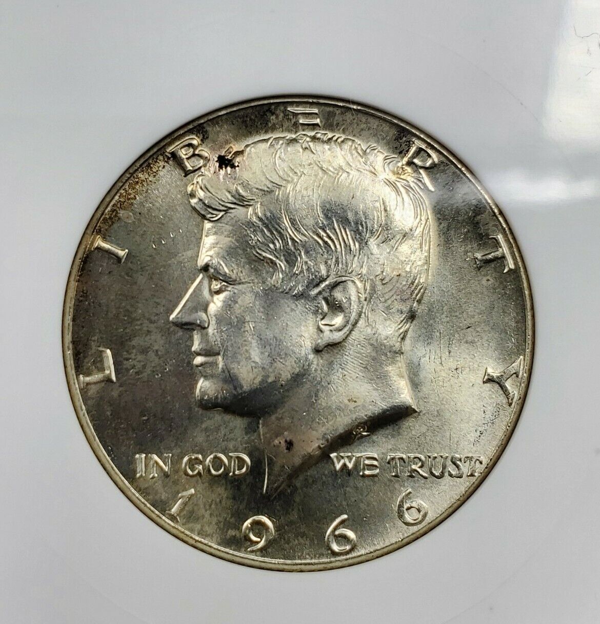 1966 P KENNEDY HALF DOLLAR ANACS MS63 FS-101 FS-013.8 Double Die OBV DDO Variety