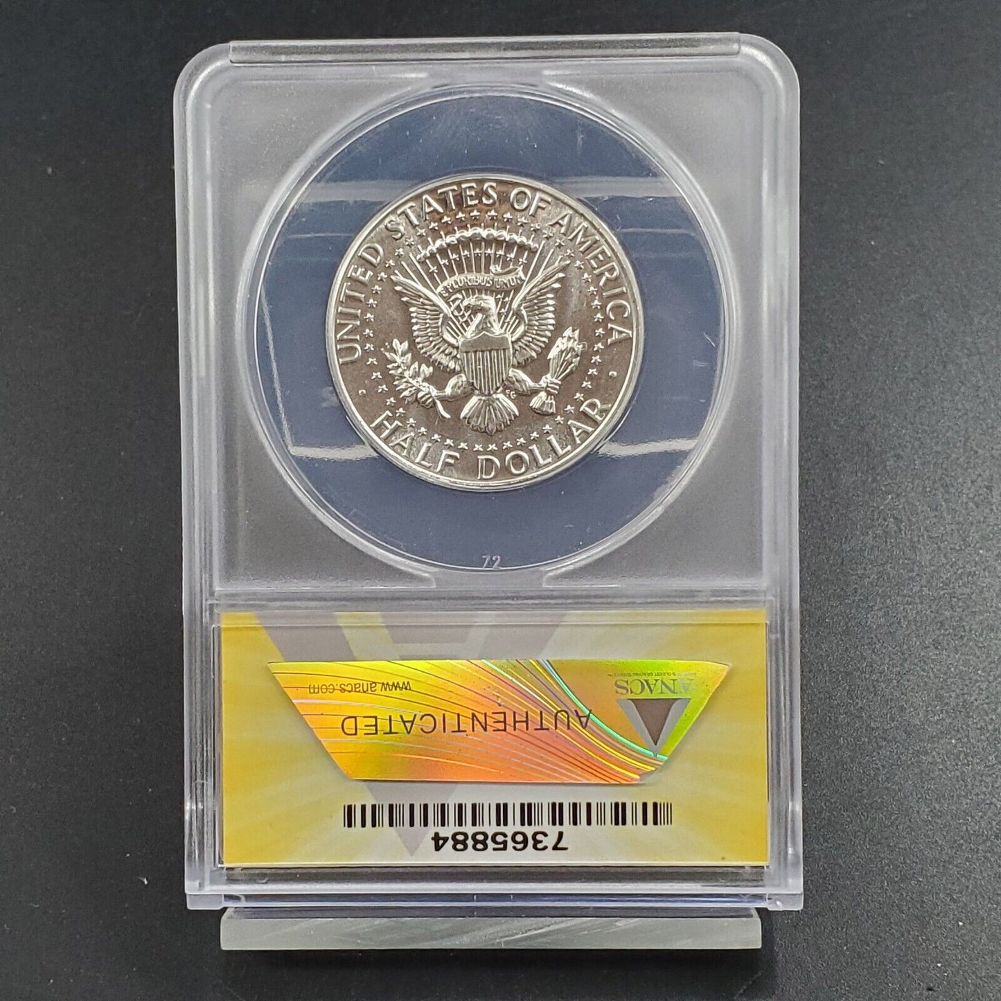 1966 P SMS Kennedy Half Dollar Coin ANACS SP68 Variety DDO-013 FS-103 TOP POP