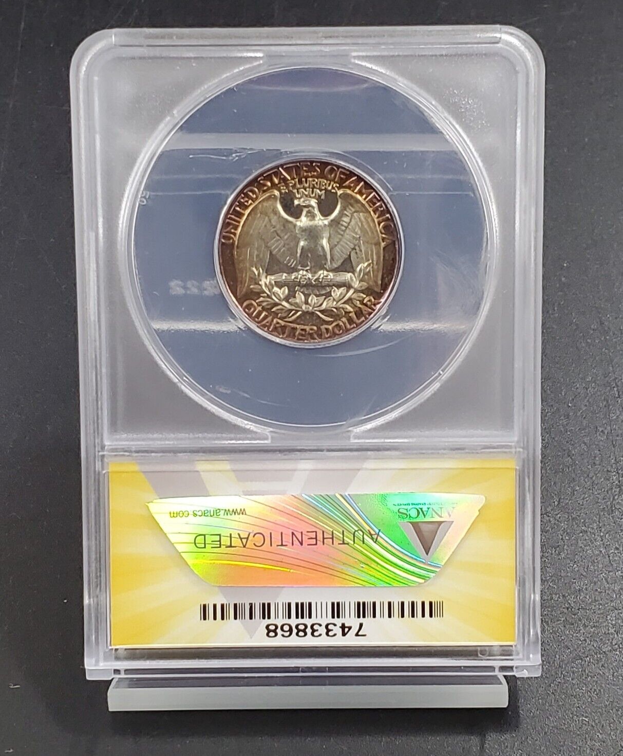 1953 P 25c Washington Silver Quarter Coin Proof 67 DDO FS-101 DIE 1 ANACS TONER