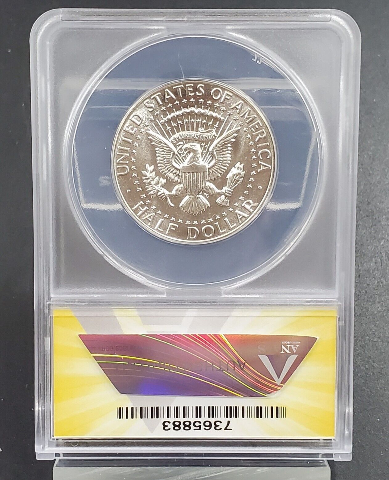 1966 P SMS Kennedy Silver Half Dollar Coin ANACS SP67 Variety DDO-013 FS-103