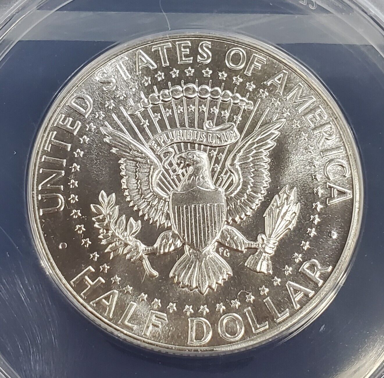 1966 P SMS Kennedy Silver Half Dollar Coin ANACS SP67 Variety DDO-013 FS-103