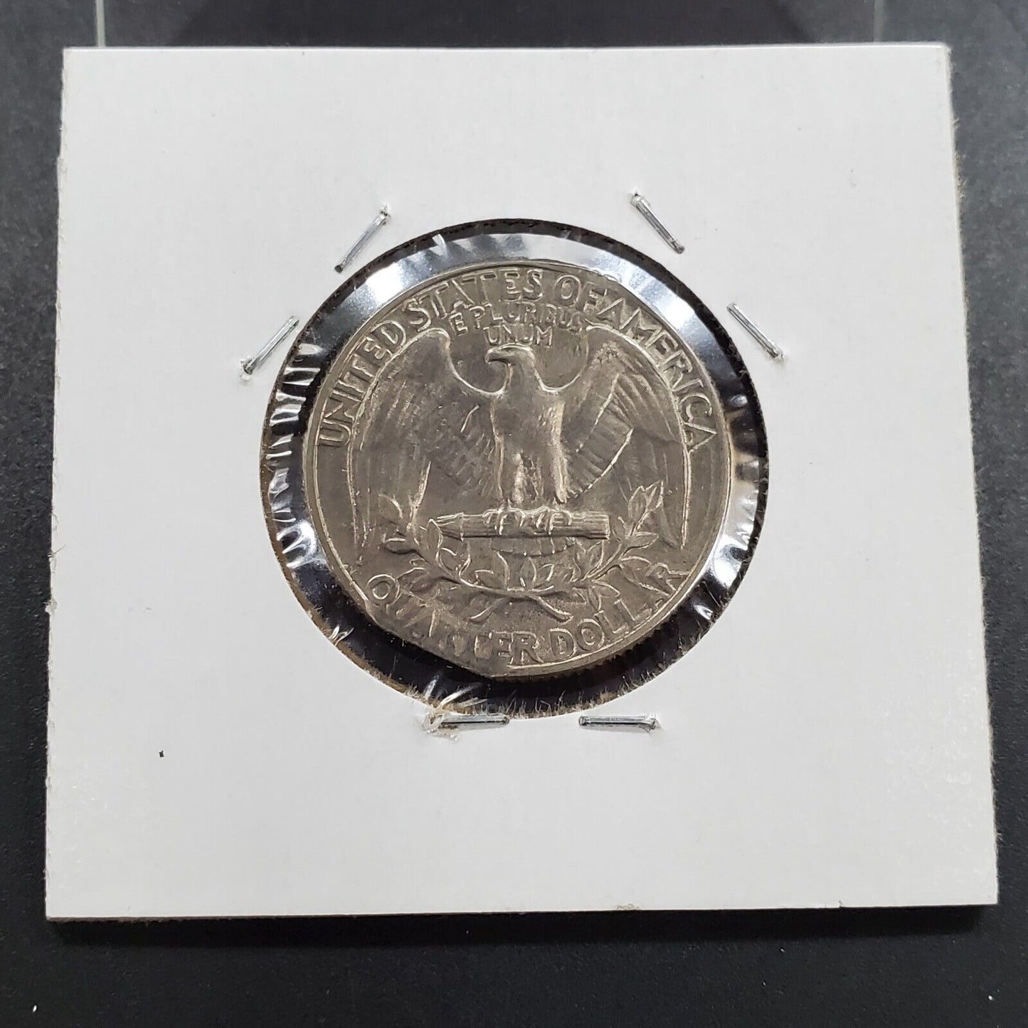 1965 P Washington 25c Clad Quarter Coin Straight Clip UNC Uncirculated