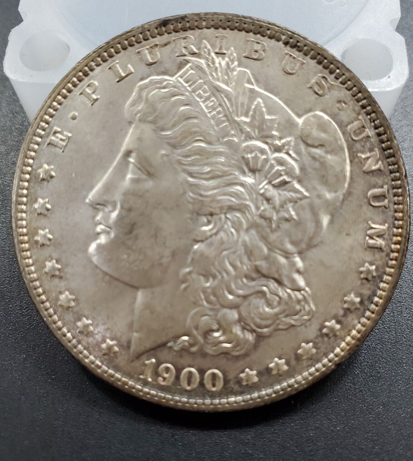 1900 O Morgan Dollar Coin Variety VAM 21 D2 Rare Die Cracks REV CH AU Toner