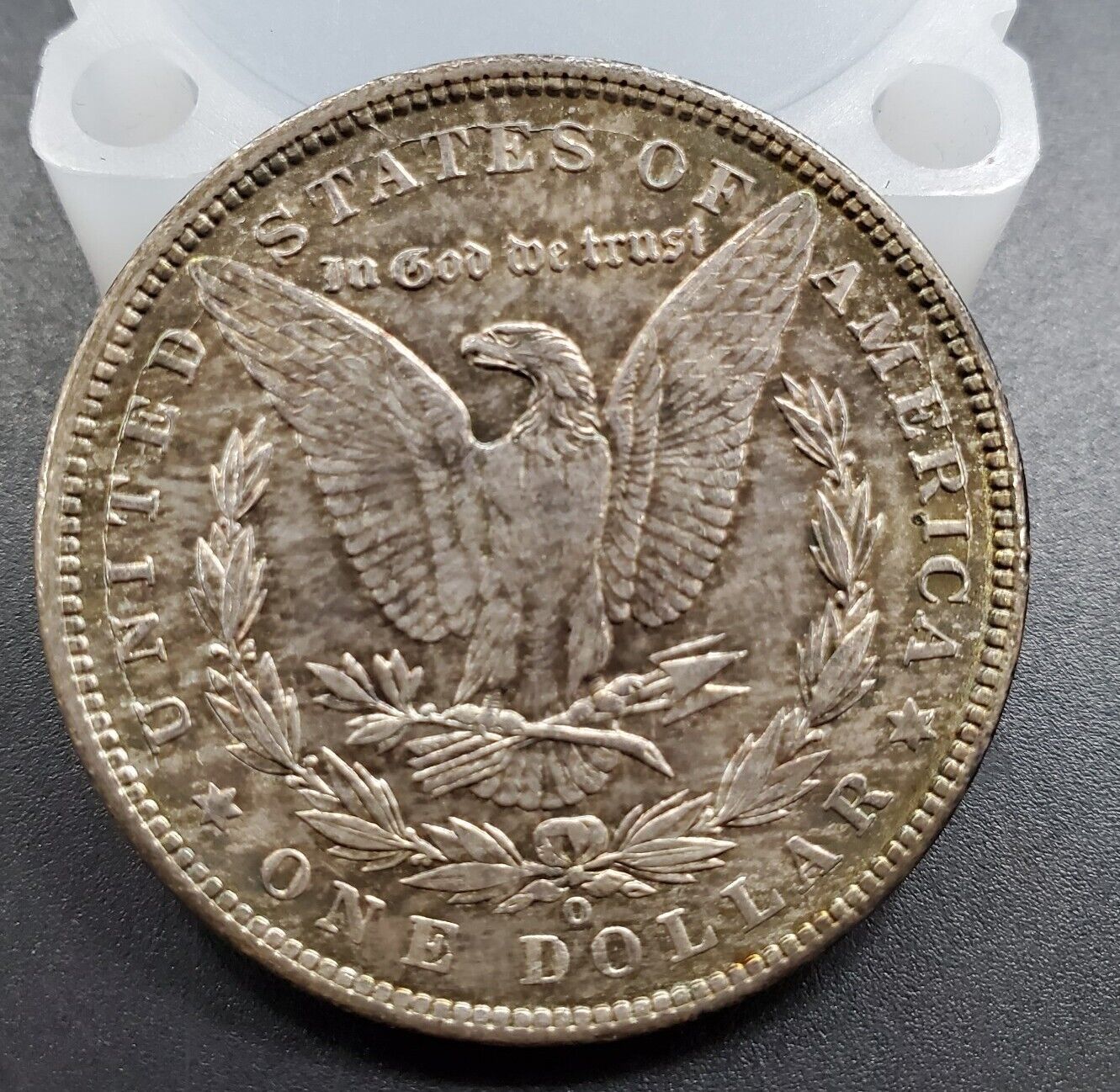 1900 O Morgan Dollar Coin Variety VAM 21 D2 Rare Die Cracks REV CH AU Toner