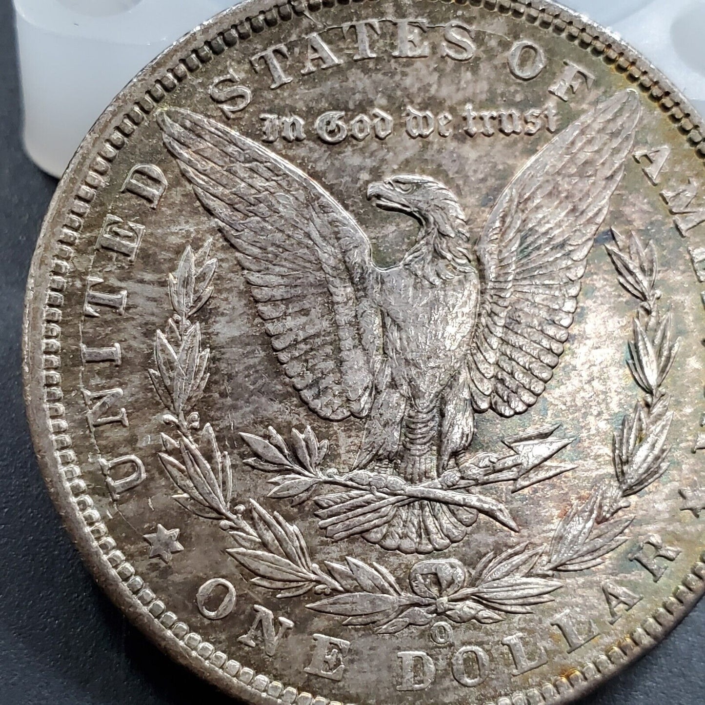 1900 O Morgan Dollar Coin Variety VAM 21 D2 Rare Die Cracks REV CH AU Toner