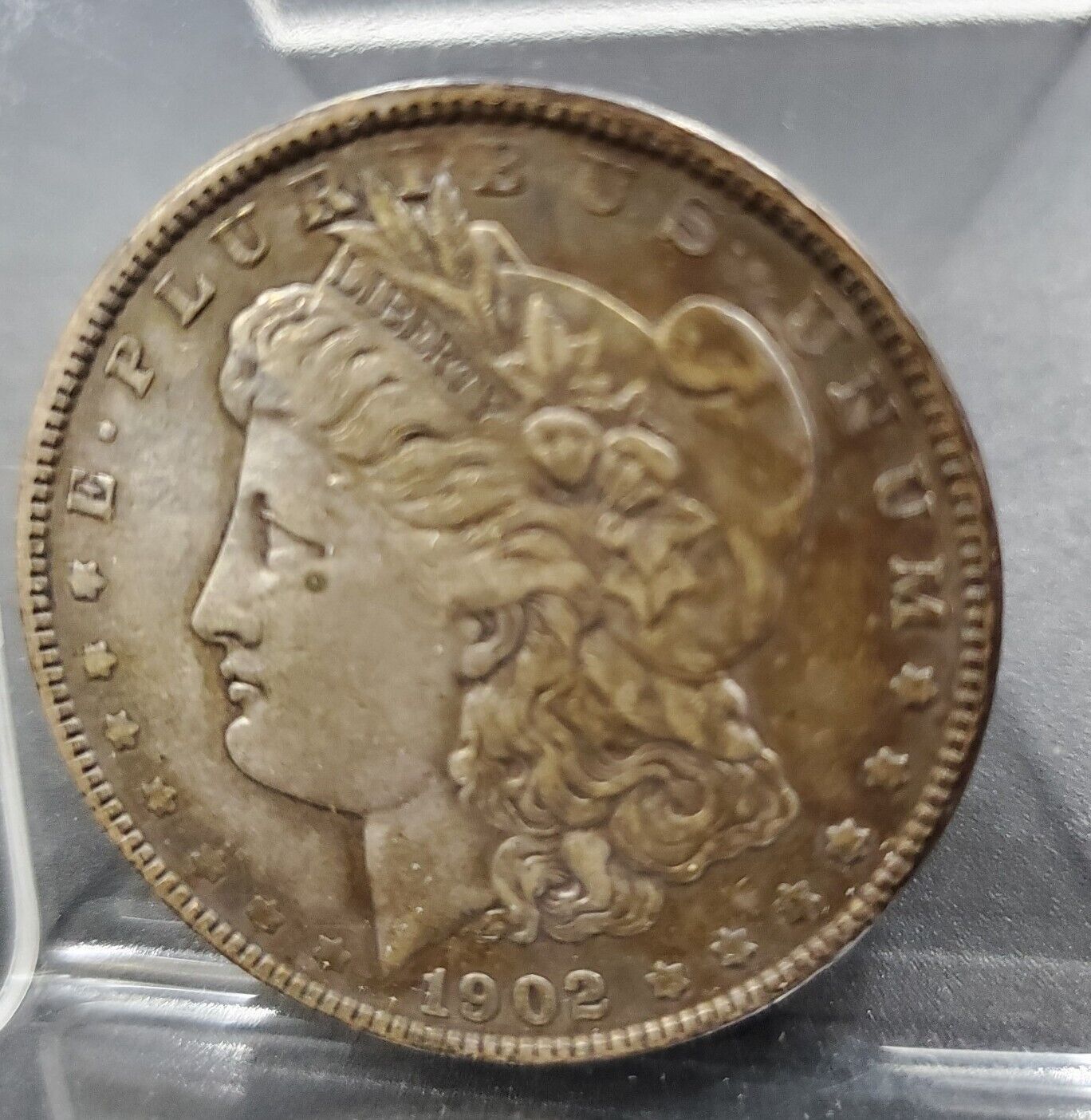 1902 P Morgan Eagle Dollar Coin Variety VAM 4 Double Ear Choice VF Very Fine