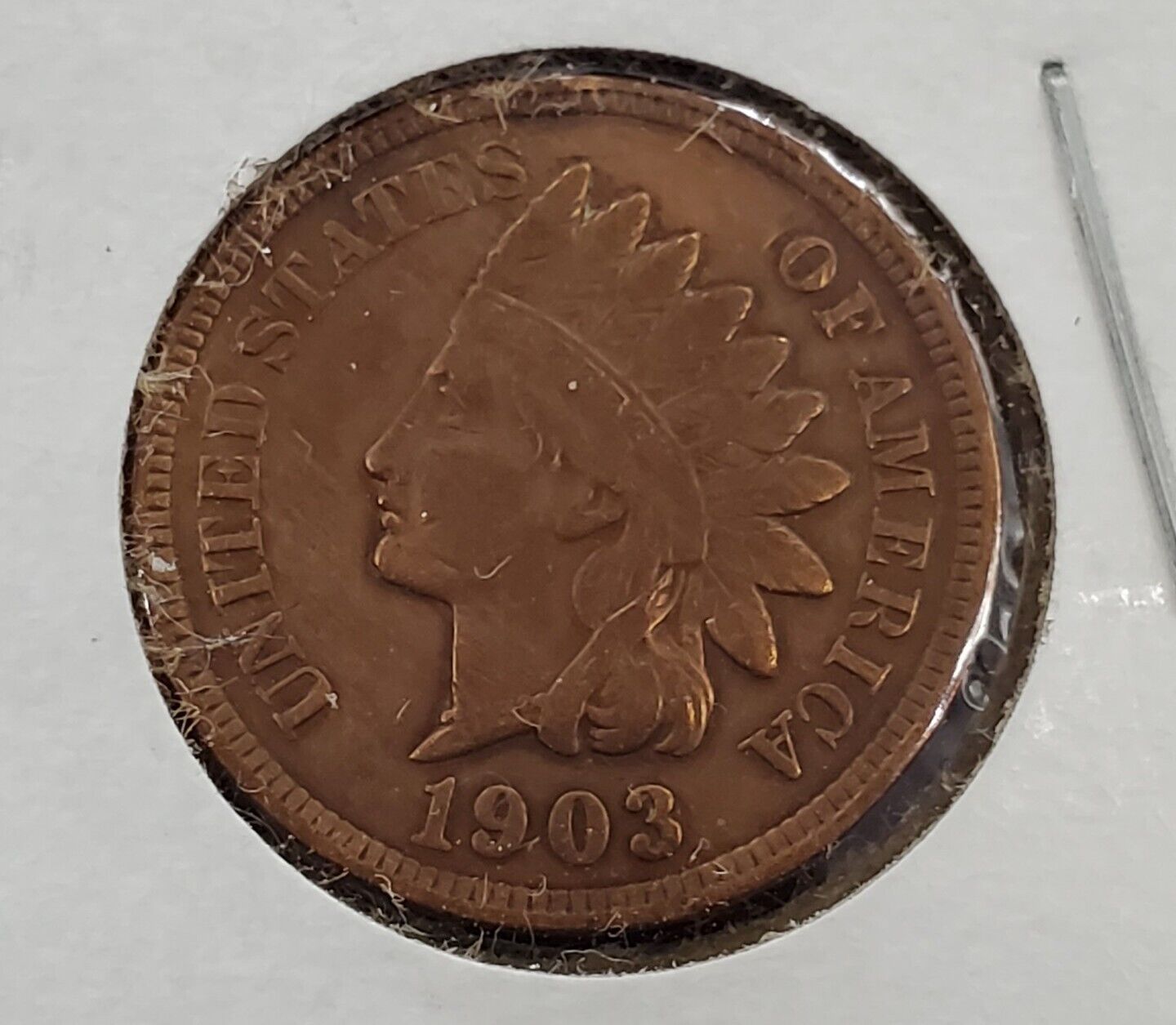 1903 Indian Head Cent Penny Nice coin XF EF Extra Fine