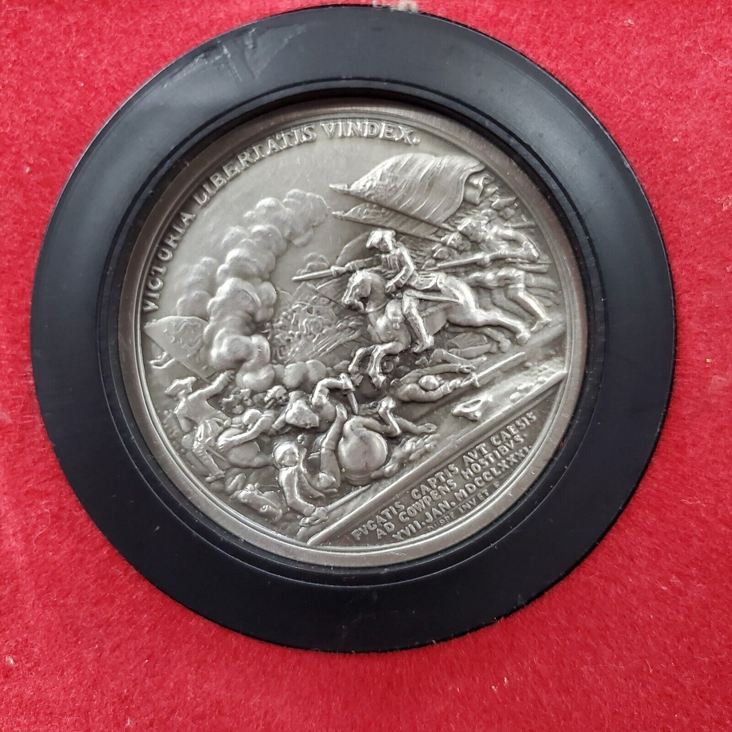 General Daniel Morgan America First Medals - U.S. Mint Pewter with Display Case