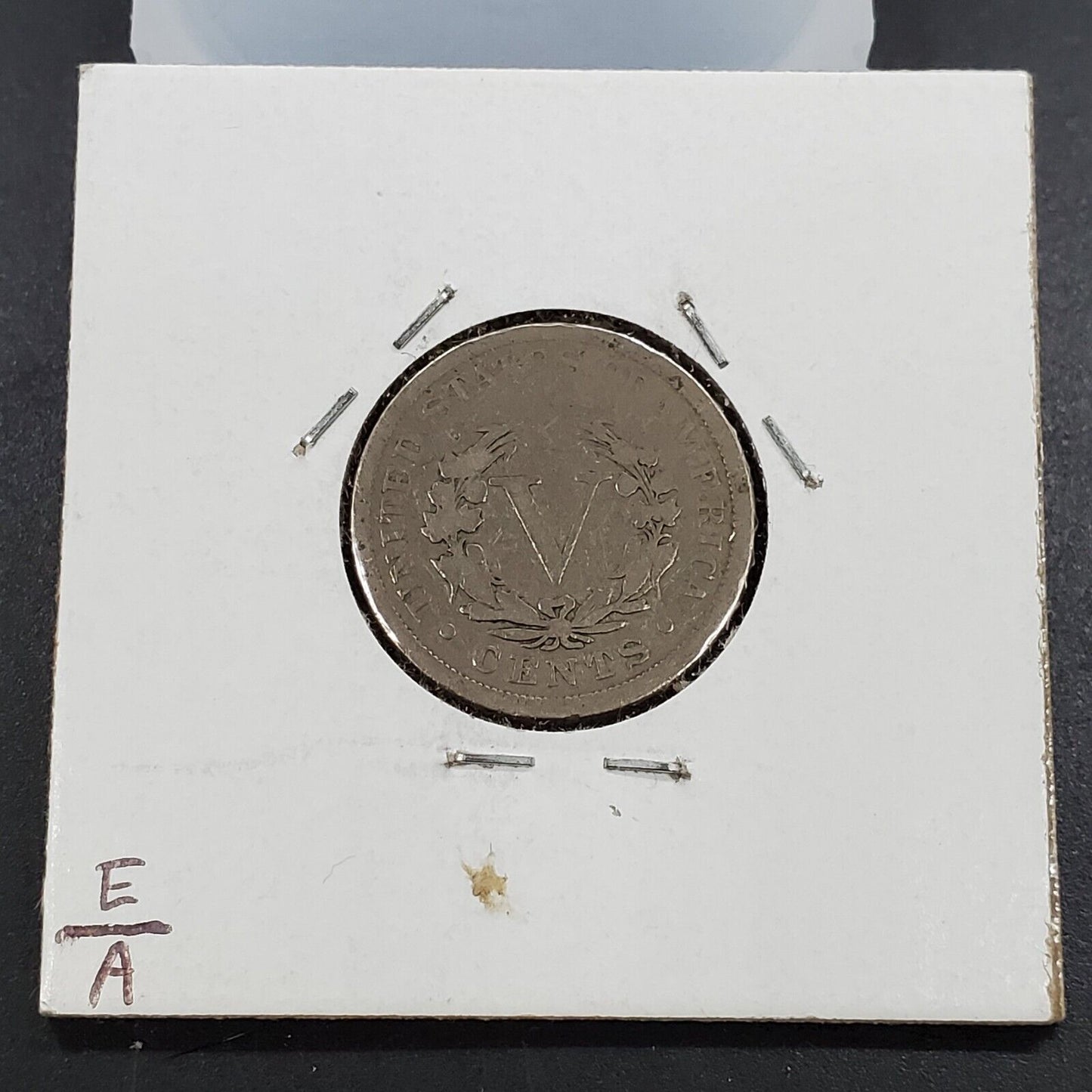 1889 P Liberty Head V Nickel Average G Good Circ