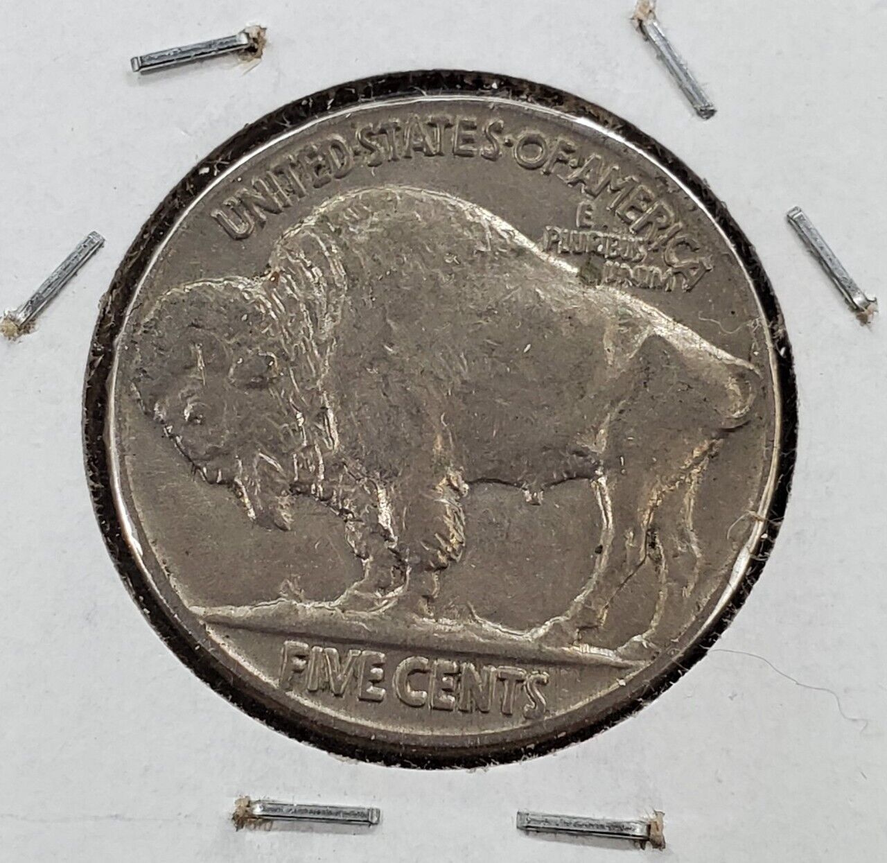 1935 5c Buffalo Indian Head Nickel Coin Choice Circulated EF XF Extra Fine / AU