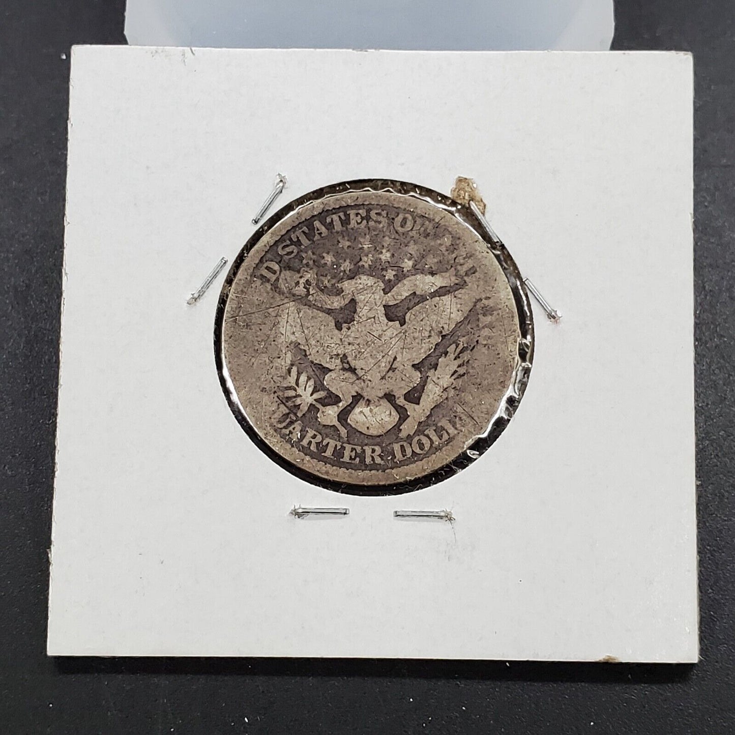1894 P Barber Silver Eagle Quarter Coin AG ABOUT GOOD Circulated