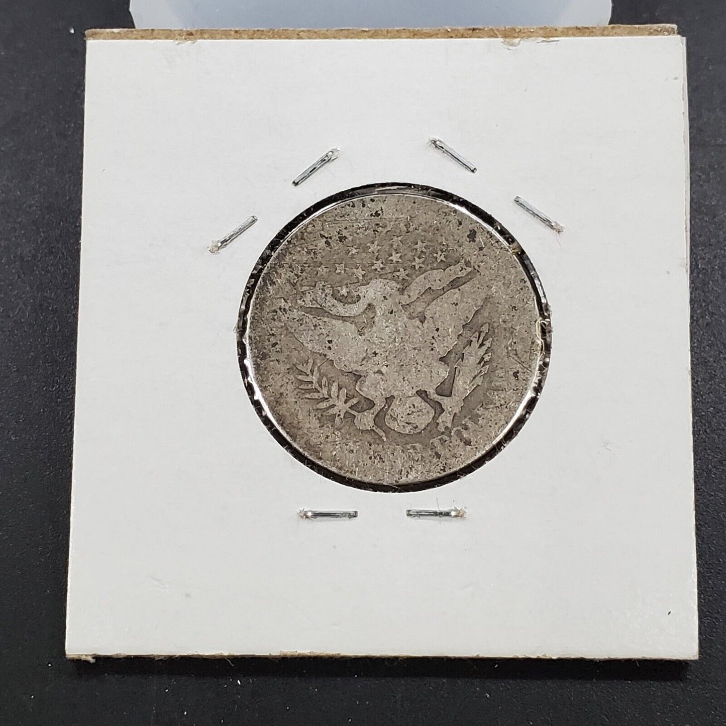 1894 P Barber Silver Eagle Quarter Coin Very Circulated