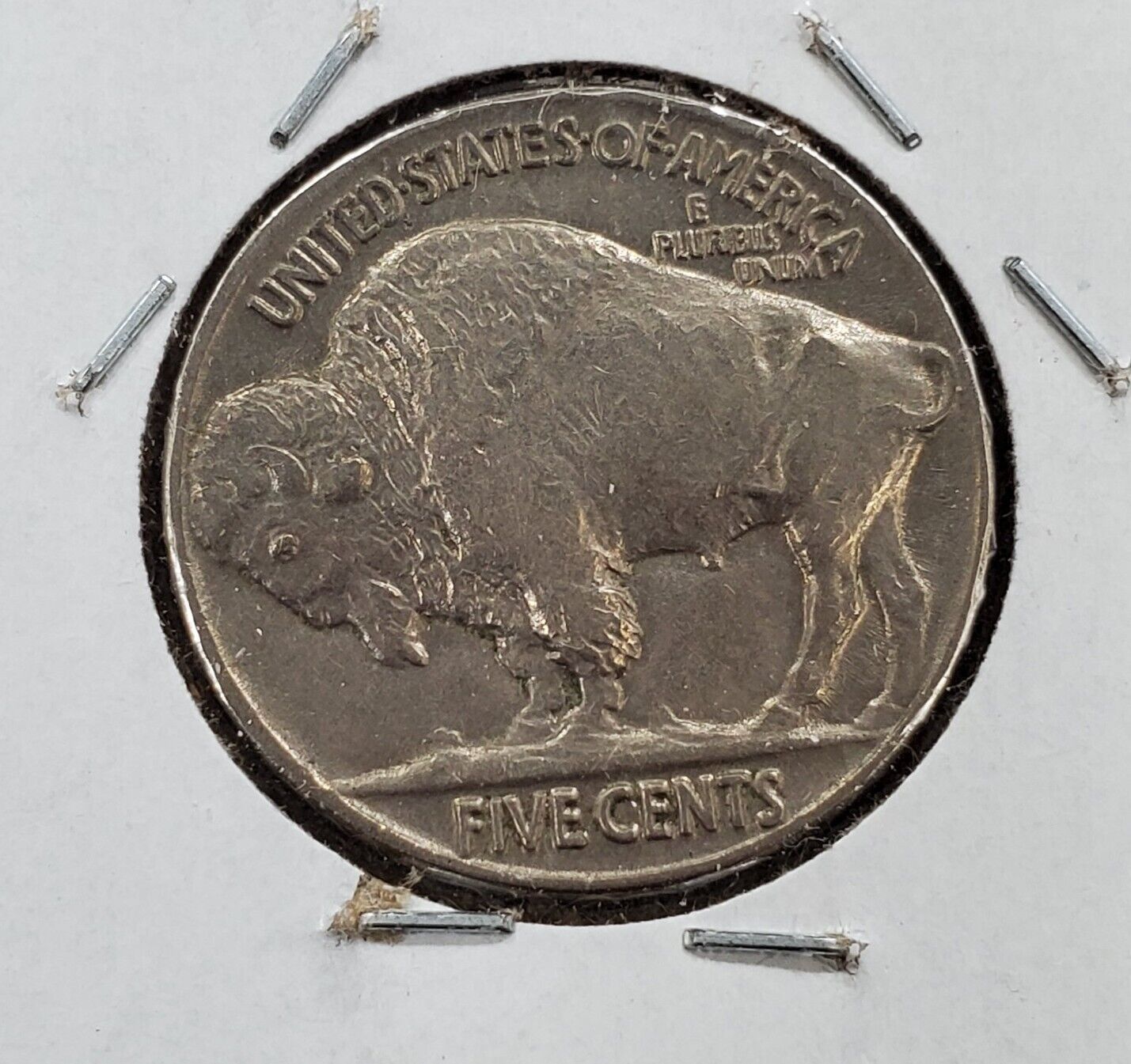 1936 5c Buffalo Indian Head Nickel Coin AU About UNC Circ