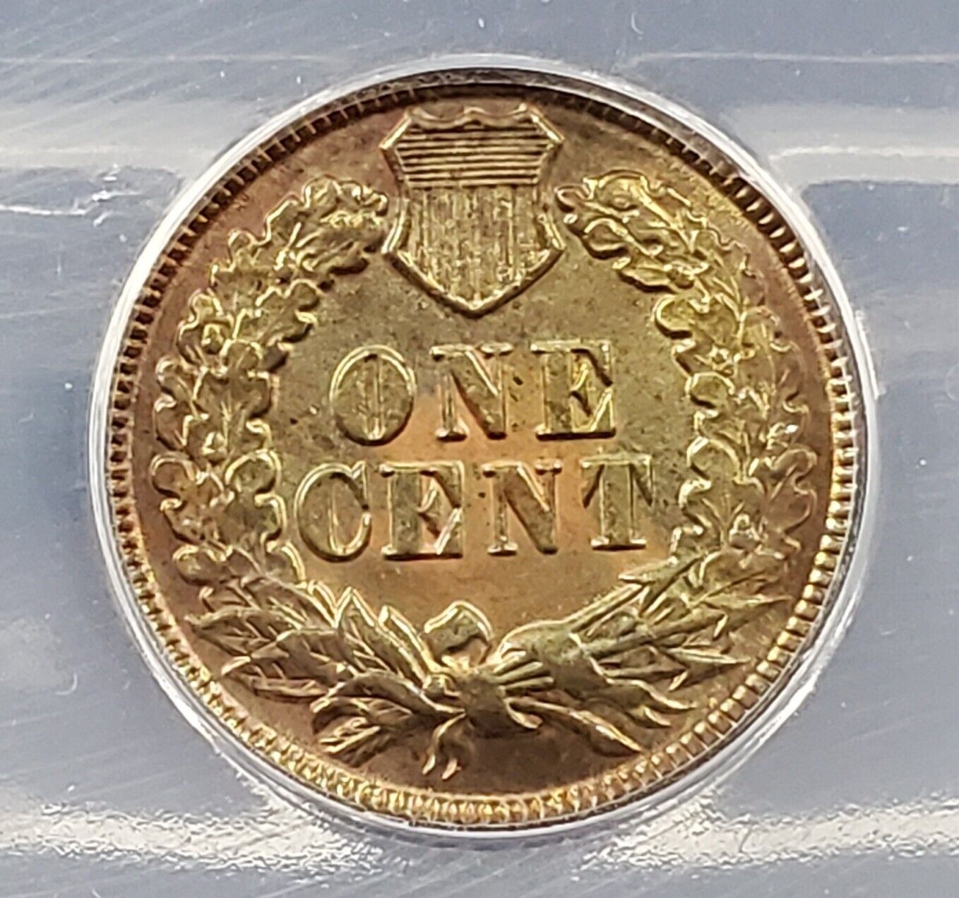 1888 P Indian Head Cent Coin ANACS AU55 S-2 Snow 2 Variety FS-302 RPD Toner