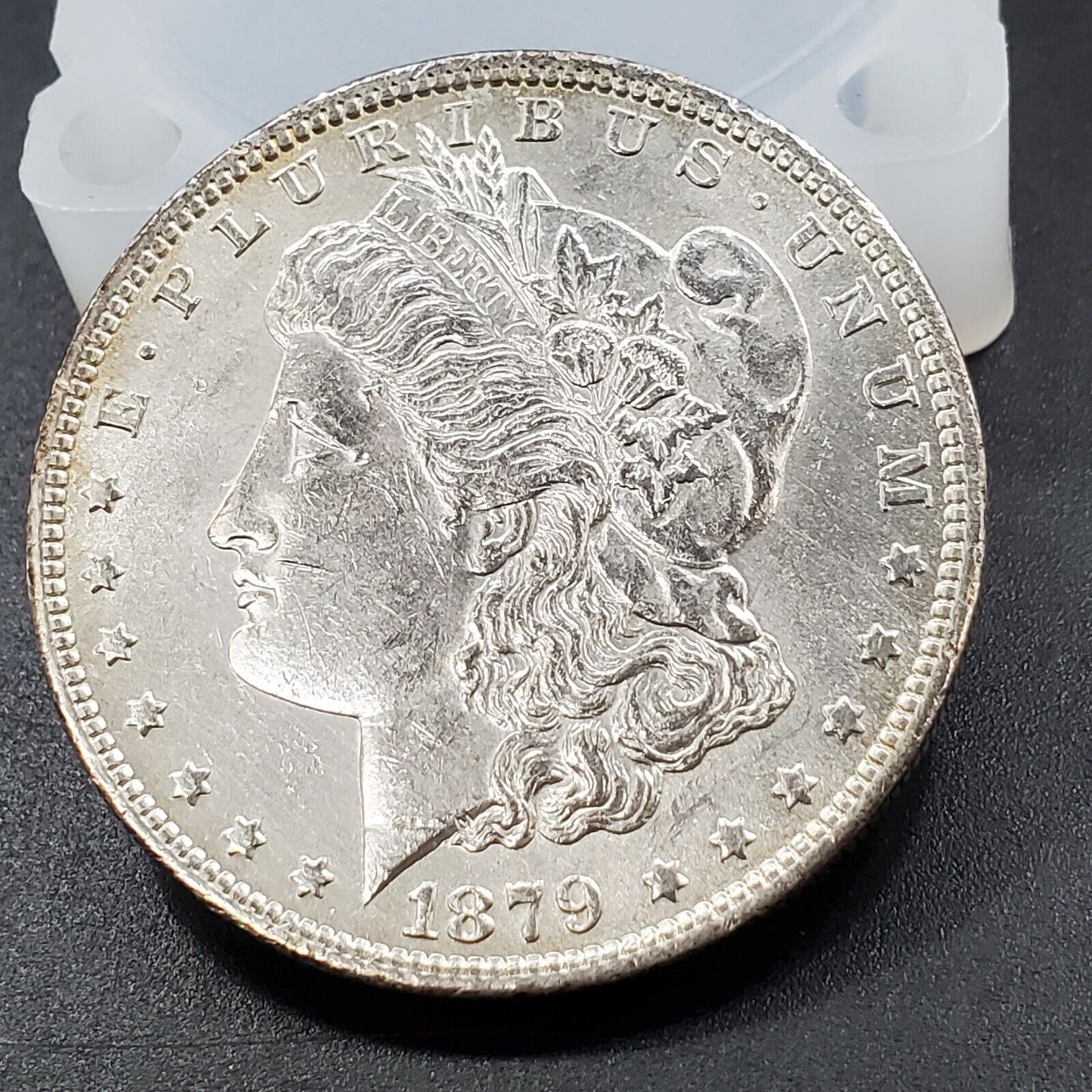 1879 O Morgan Silver Eagle Dollar Coin Vam 10 BU UNC Variety RPD & Large O