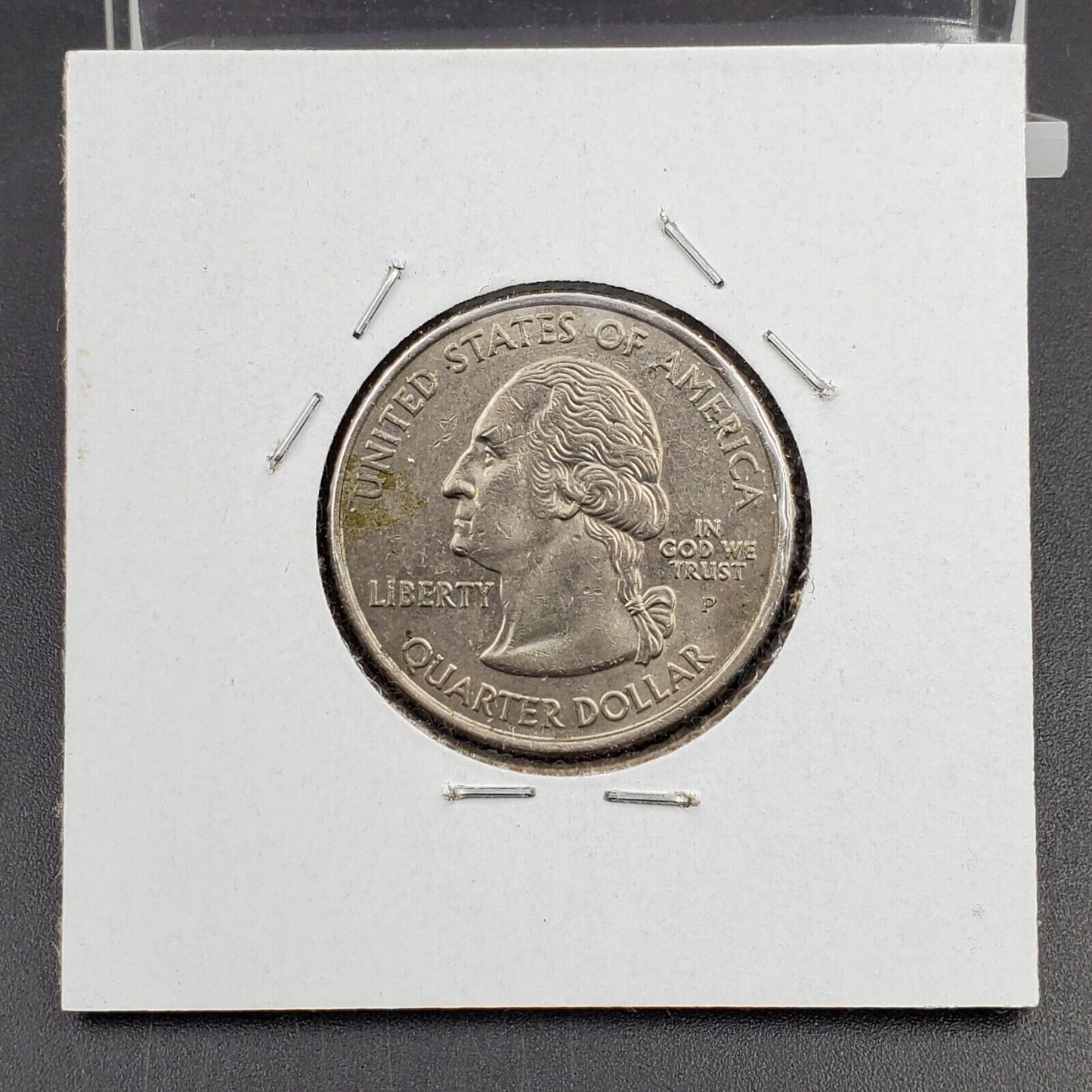 2005 P West Virginia State Quarter Clad 25c Coin CUD Error EF XF Extra Fine Circ
