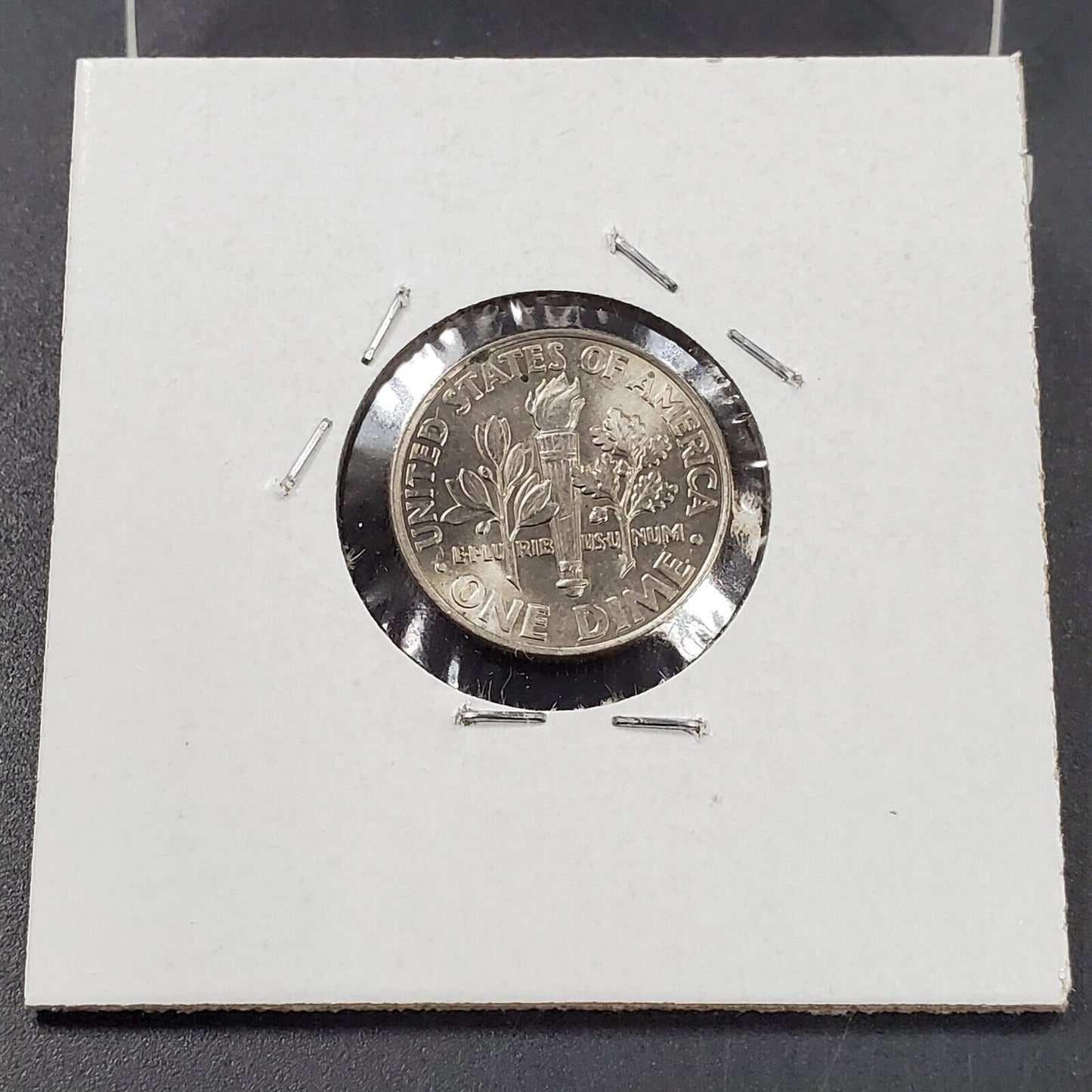 2005 P Roosevelt Dime Coin CUD Die Creak BU UNC
