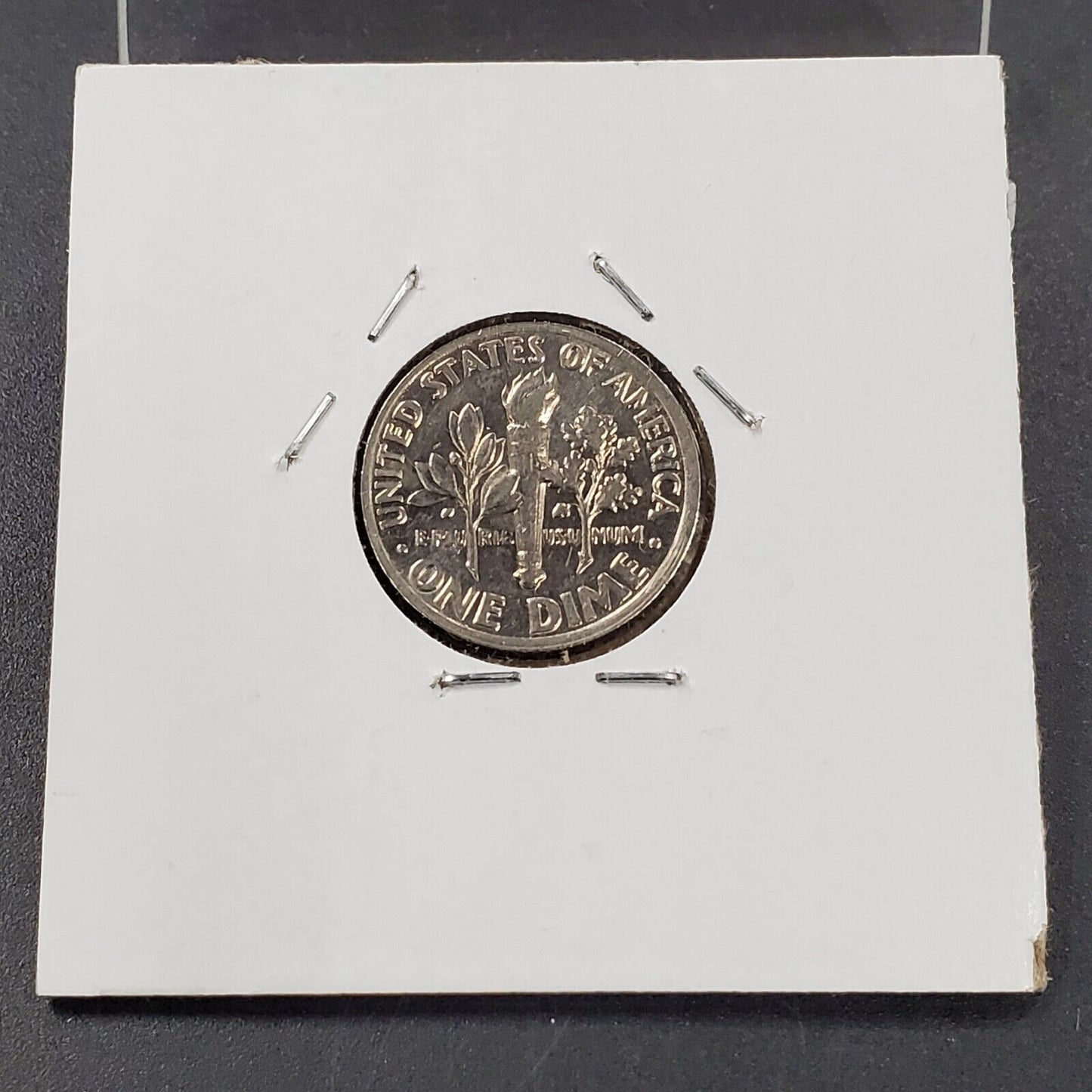1999 P Roosevelt Dime Coin Die chip Break obverse XF EF