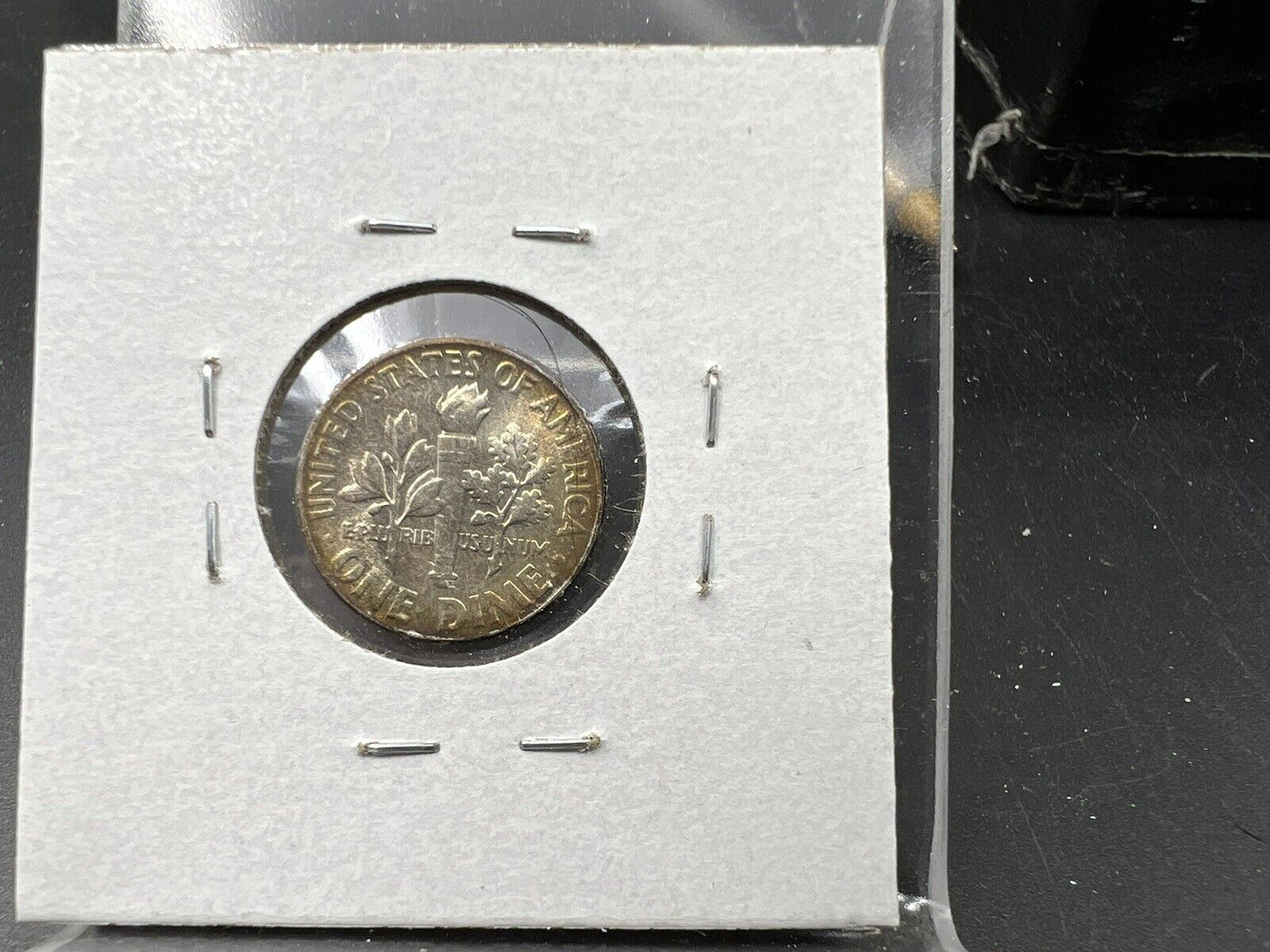 1951 P 10c Roosevelt Silver Dime BU UNC Nice toning toner